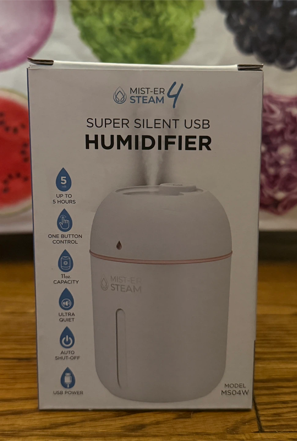 Mist-er Steam Super Silent USB Humidifier 🥕