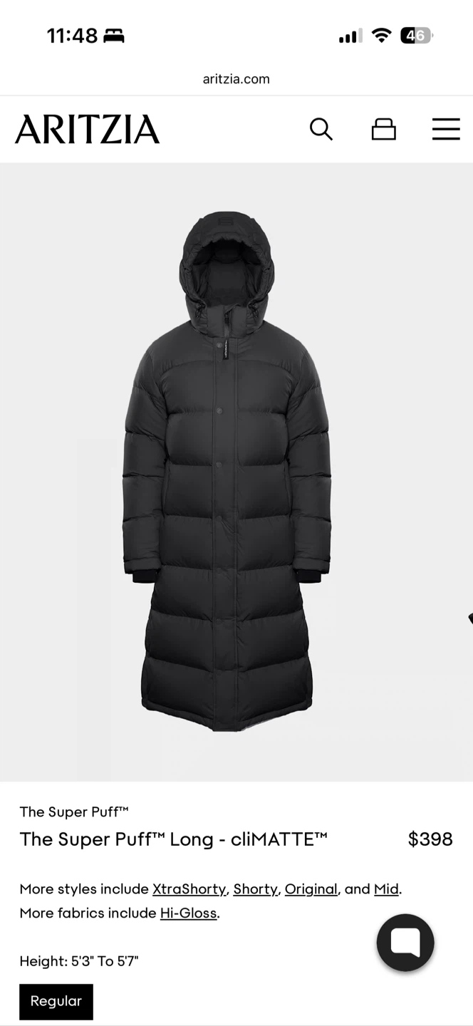 NEW Super Puff Long XS Aritzia Jacket 20% off - photo 4