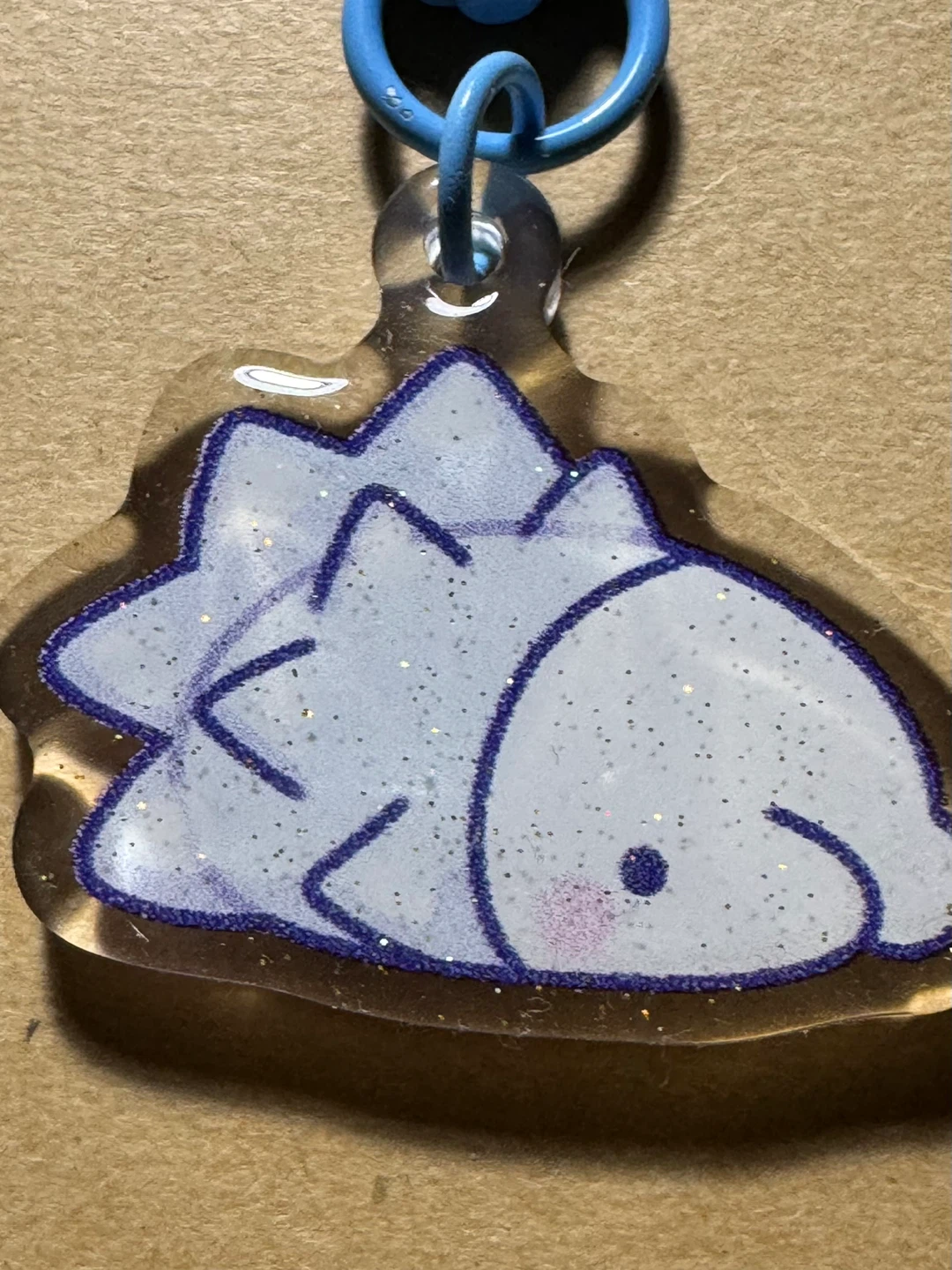 Cute Snom Pokémon Acrylic Keychain - photo 3