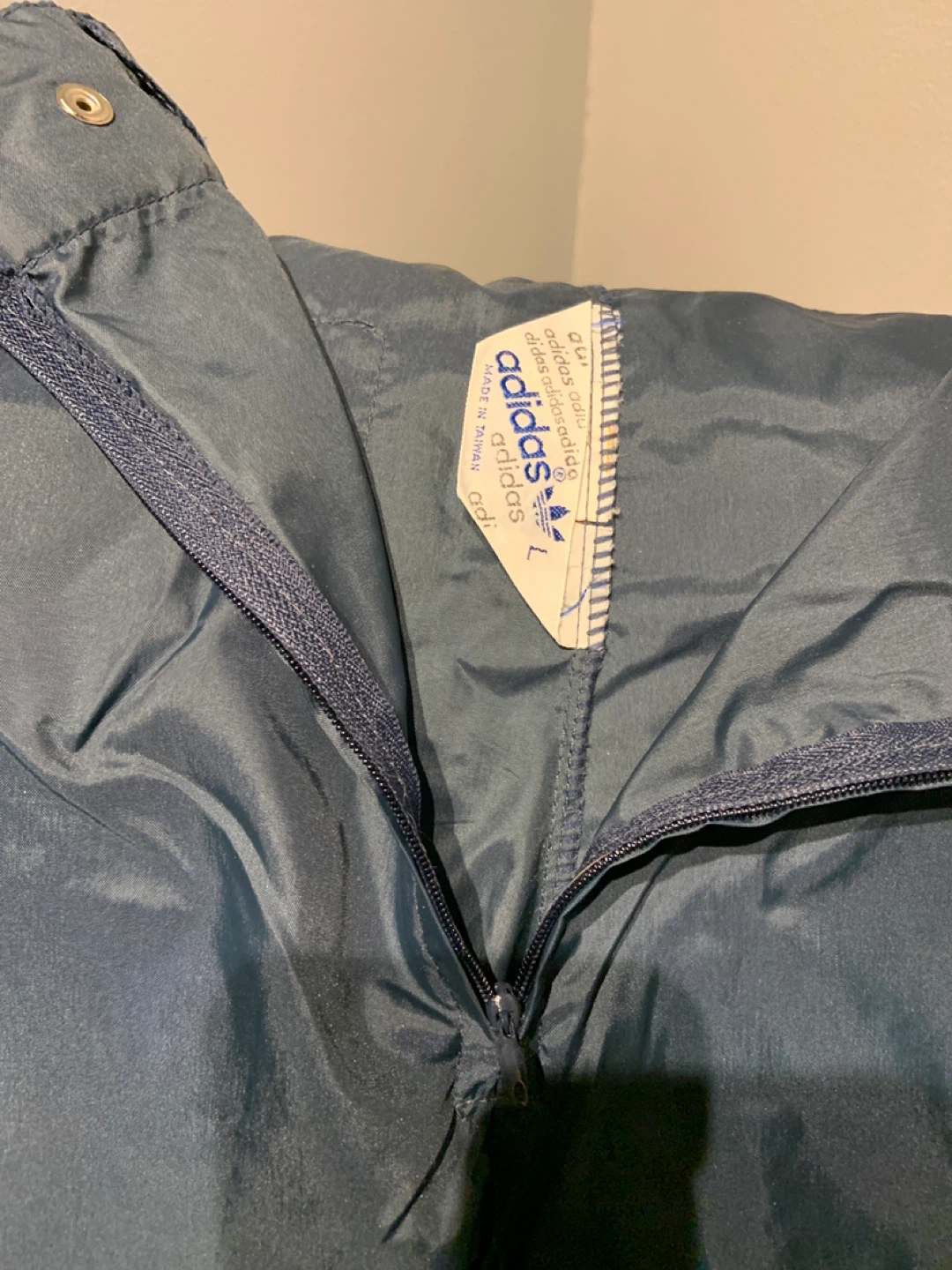 🥕Adidas Track Pants - Blue - Size L - photo 3