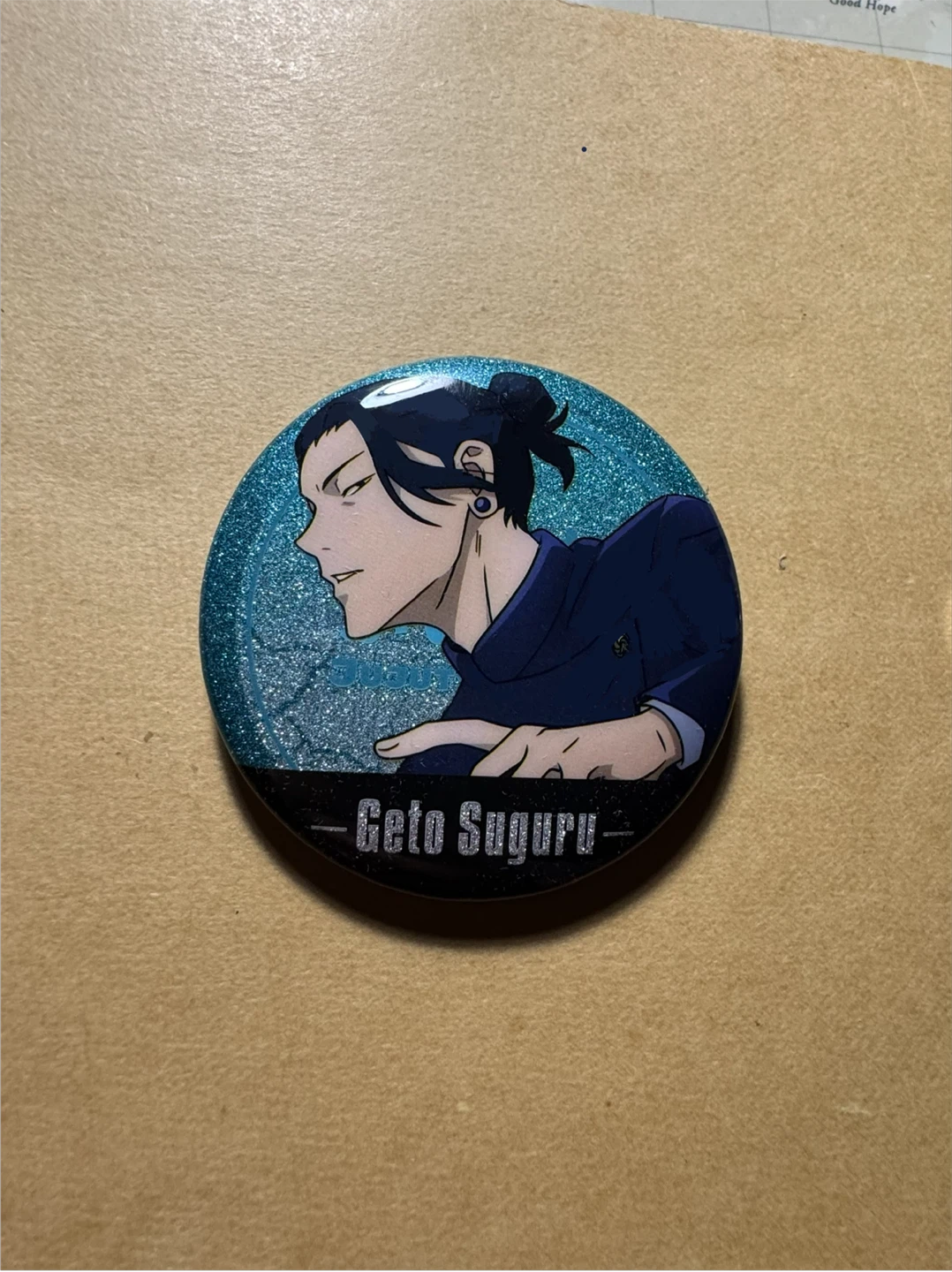 Geto Suguru Jujutsu Kaisen Button Badge Pin