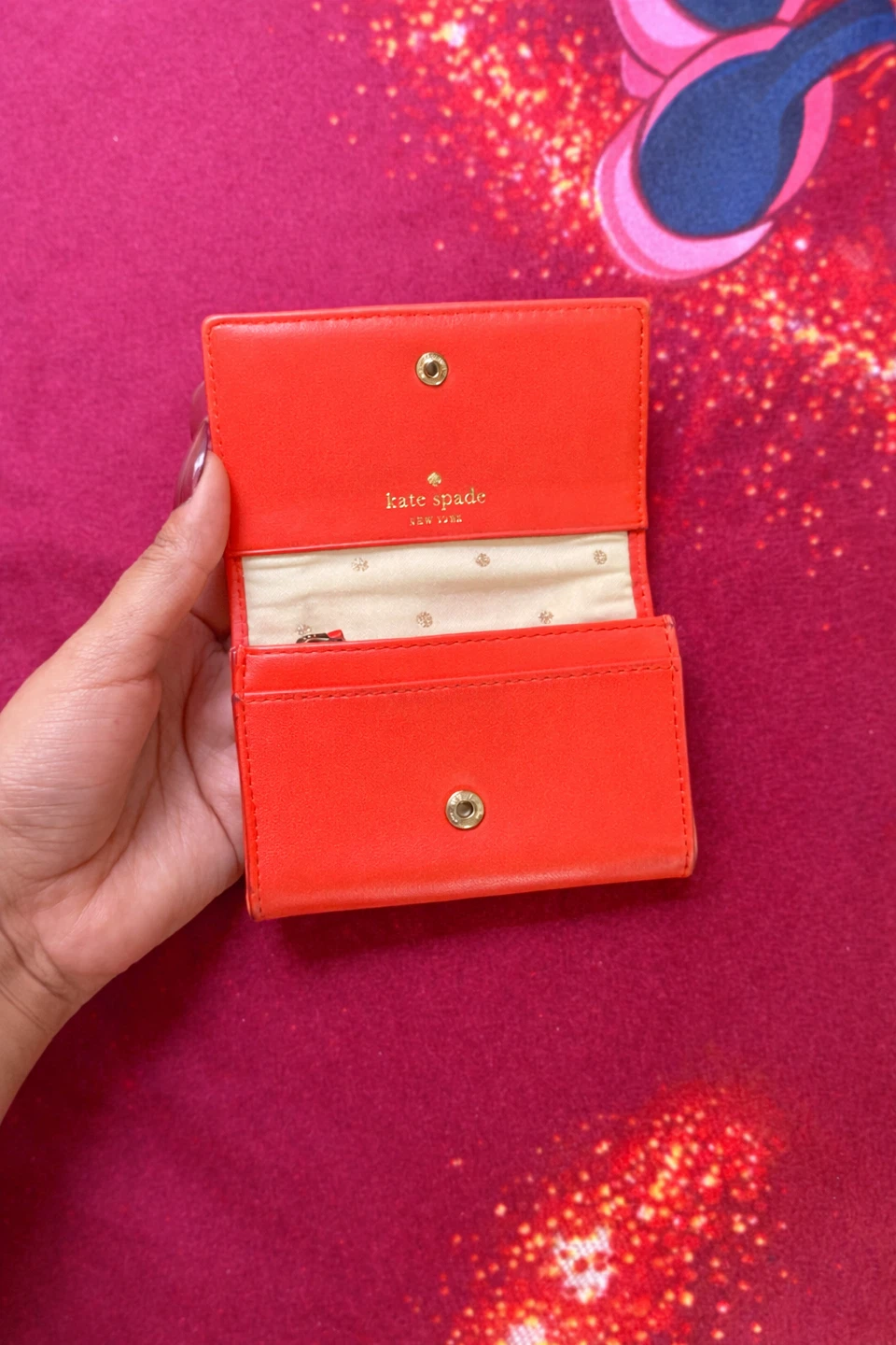 Kate Spade Bow Terrace Darla Maraschino Wallet - photo 2