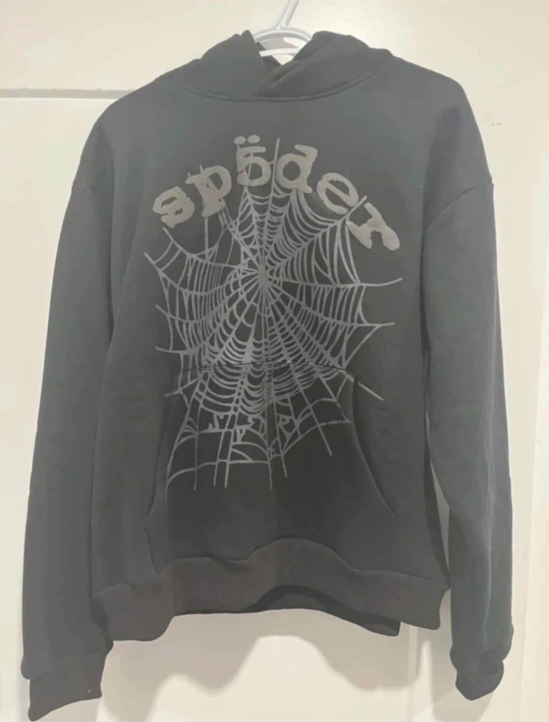 Spider Black Star OG Web V2 Outline Hoodie - M - photo 2