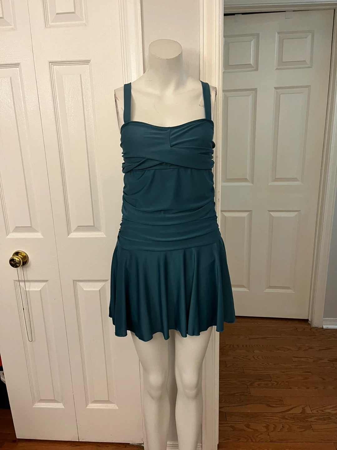 Teal Swim Dress size large - photo 2