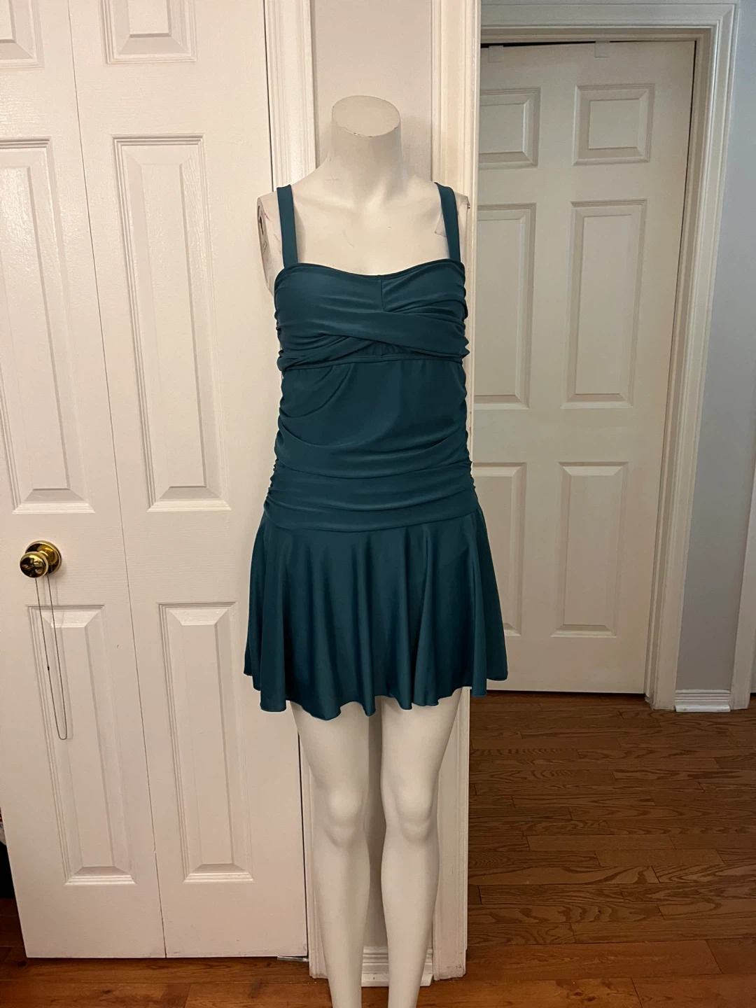 Teal Swim Dress size large