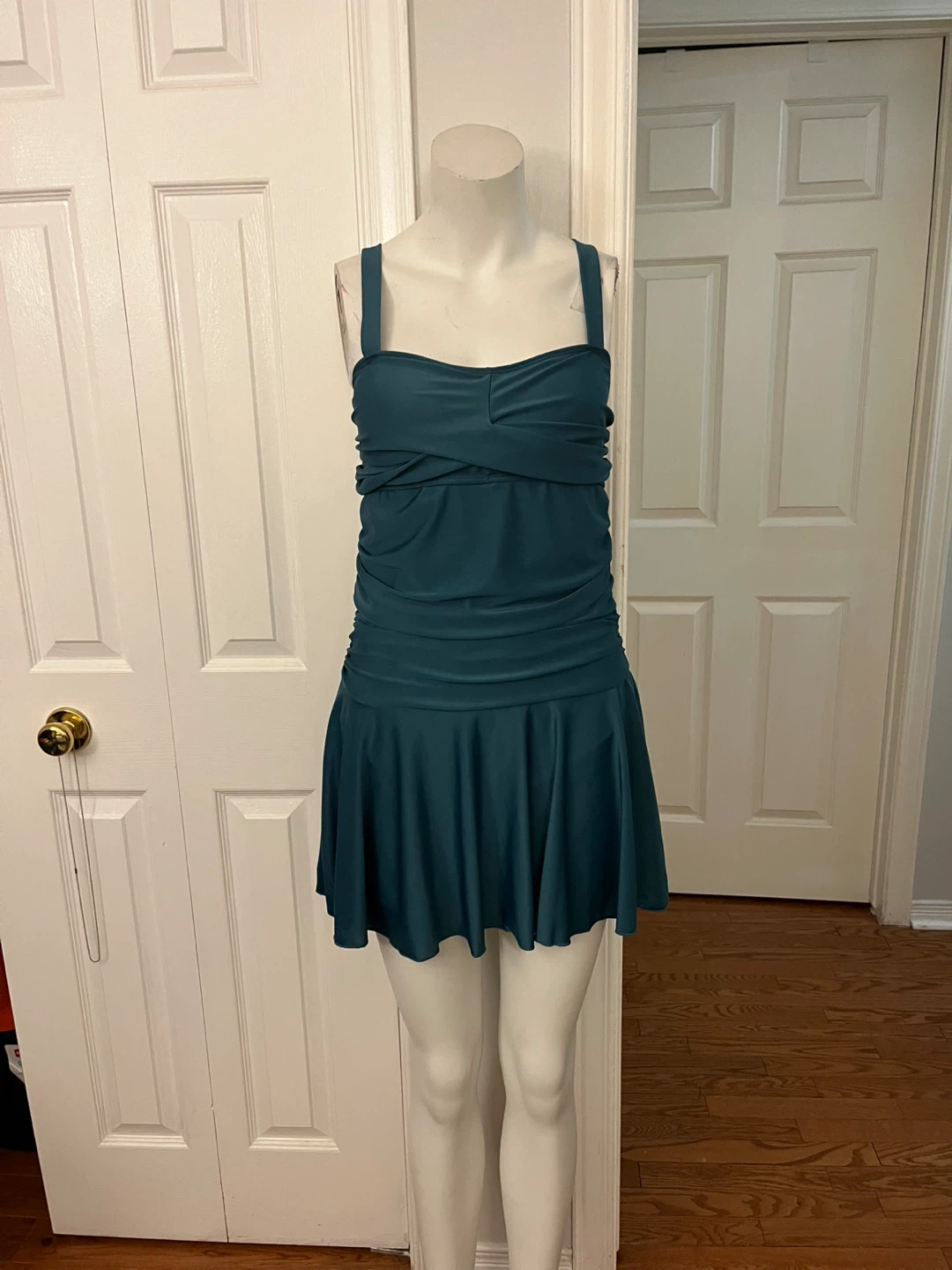 Teal Swim Dress size large - photo 5