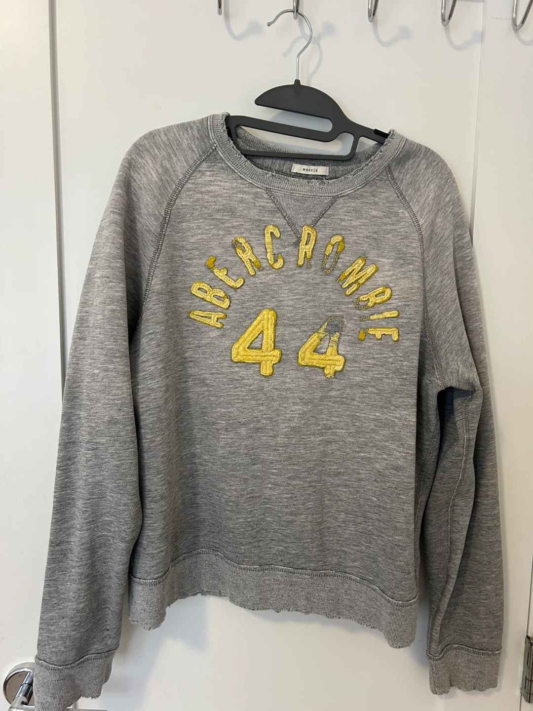 Abercrombie & Fitch Grey Crewneck Sweatshirt