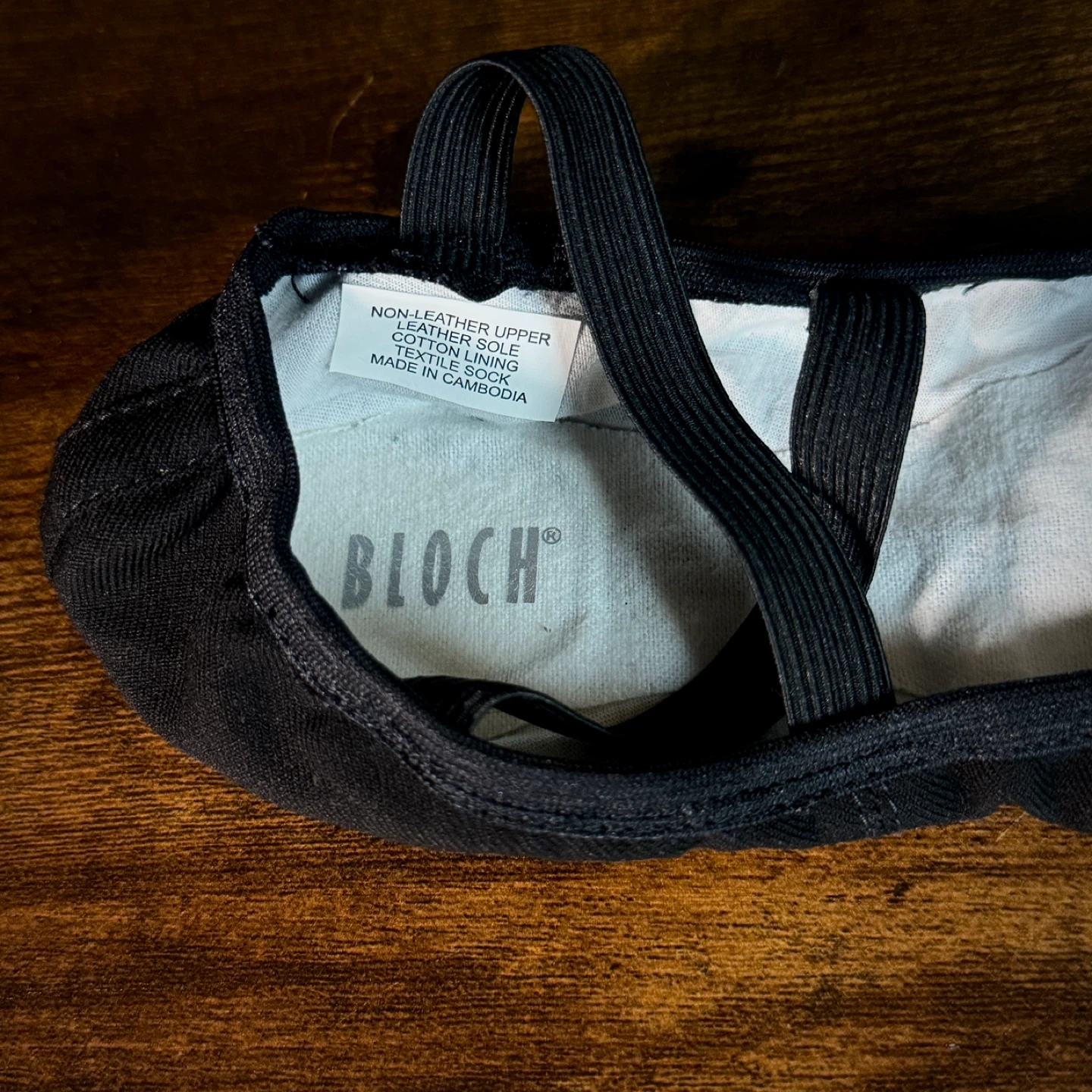 NEW Bloch Ladies Performa Stretch Canvas Ballet Shoes Black 6.5C - photo 3