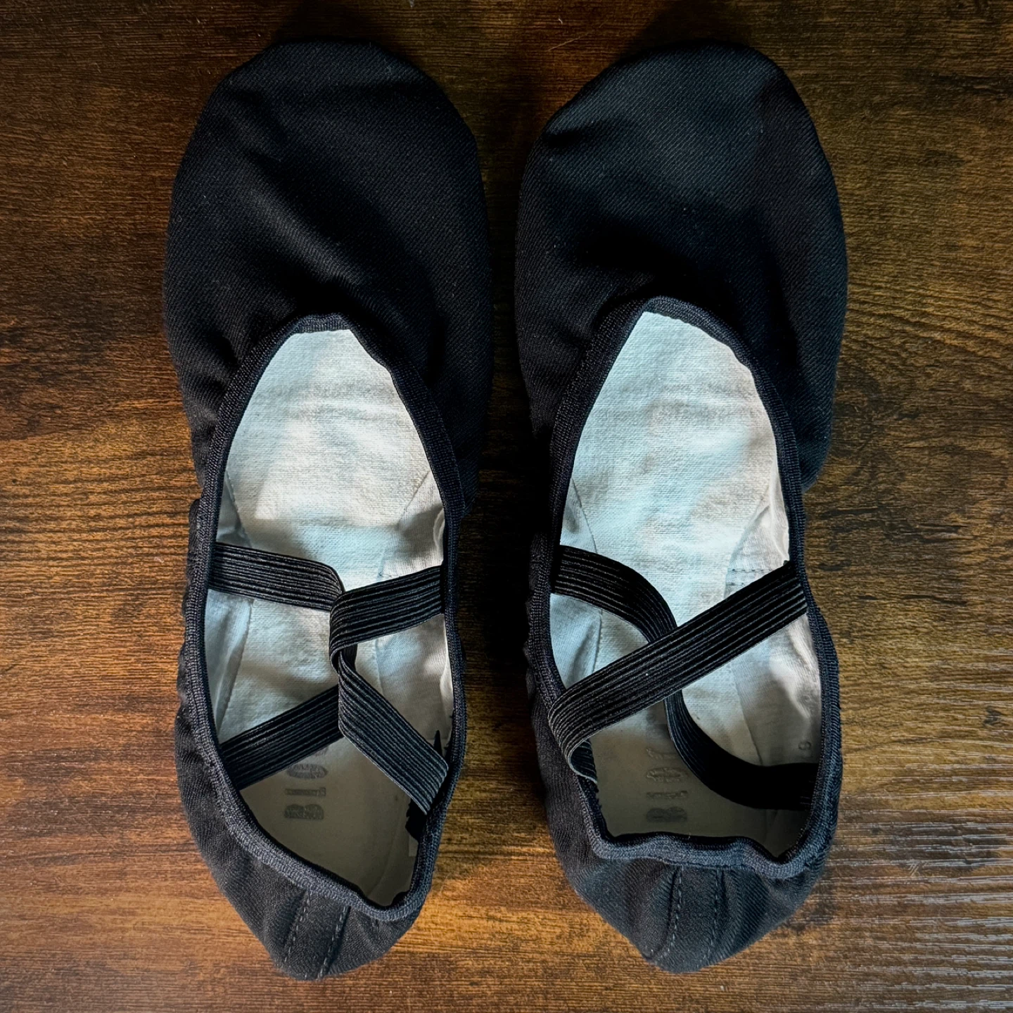 NEW Bloch Ladies Performa Stretch Canvas Ballet Shoes Black 6.5C - photo 2