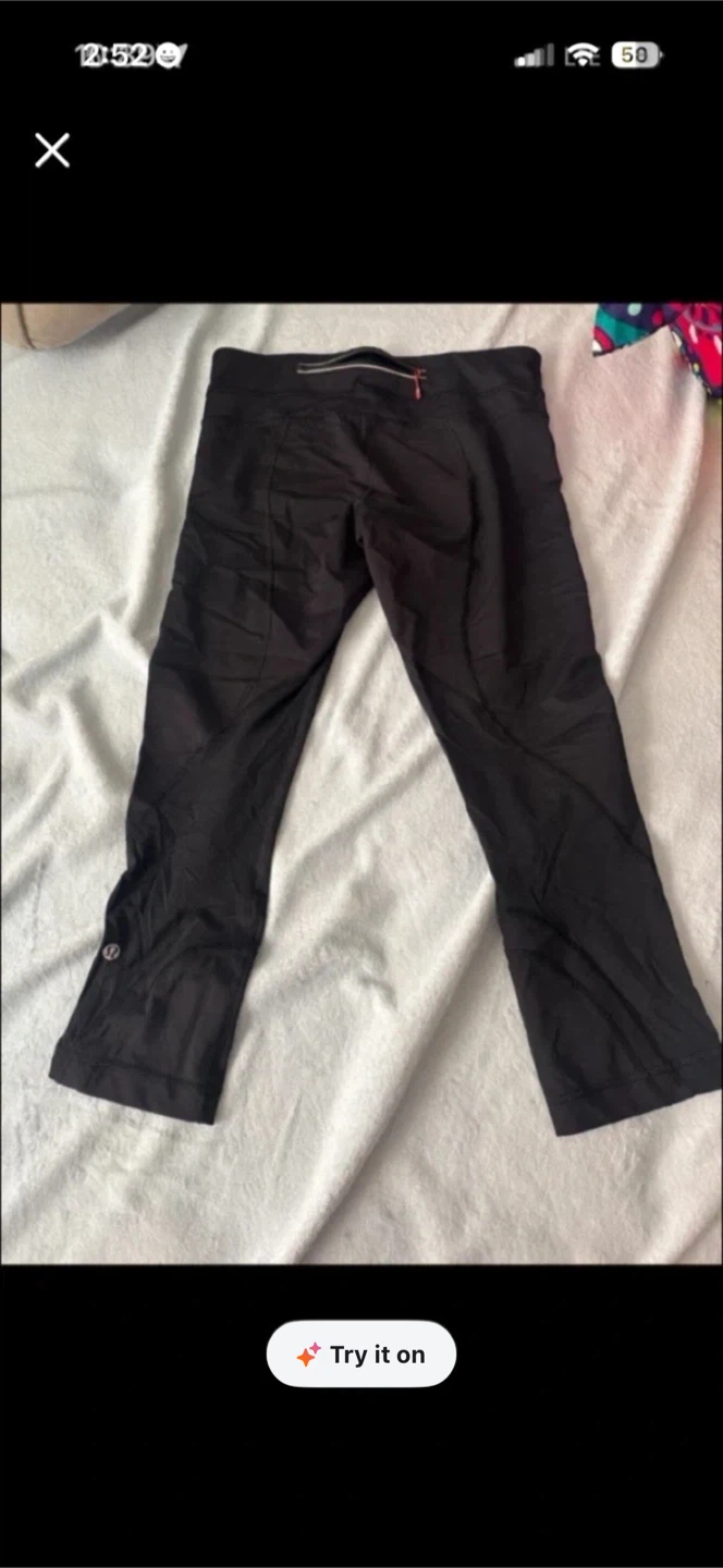 Lululemon Black Running Pants