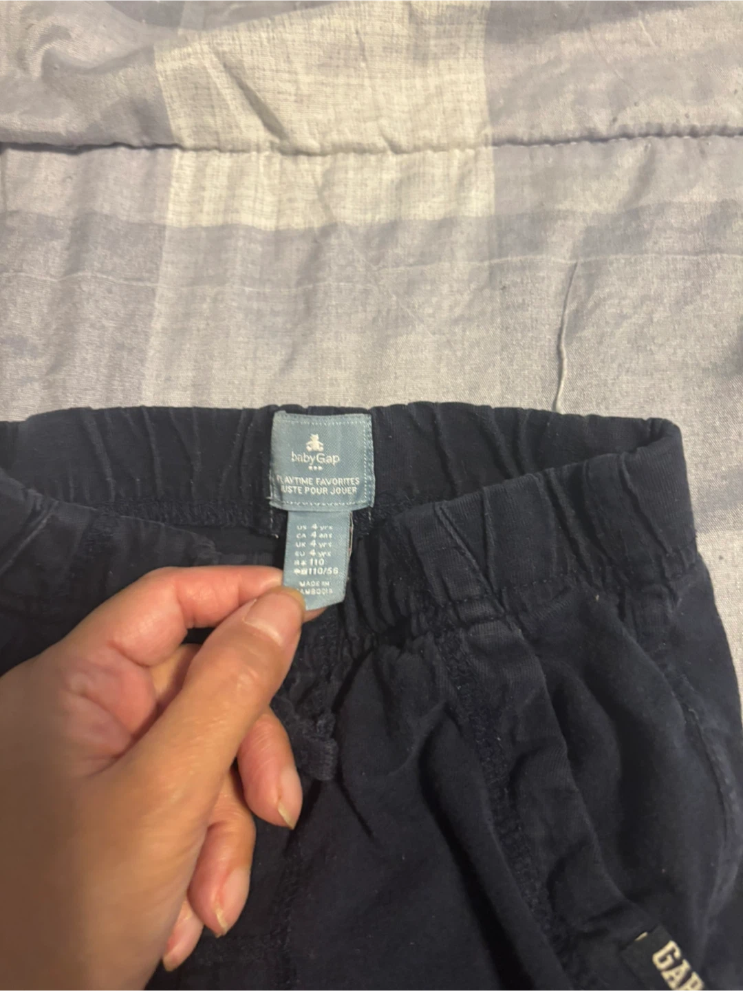 Baby Gap Navy Blue Pants Size 4T - photo 2