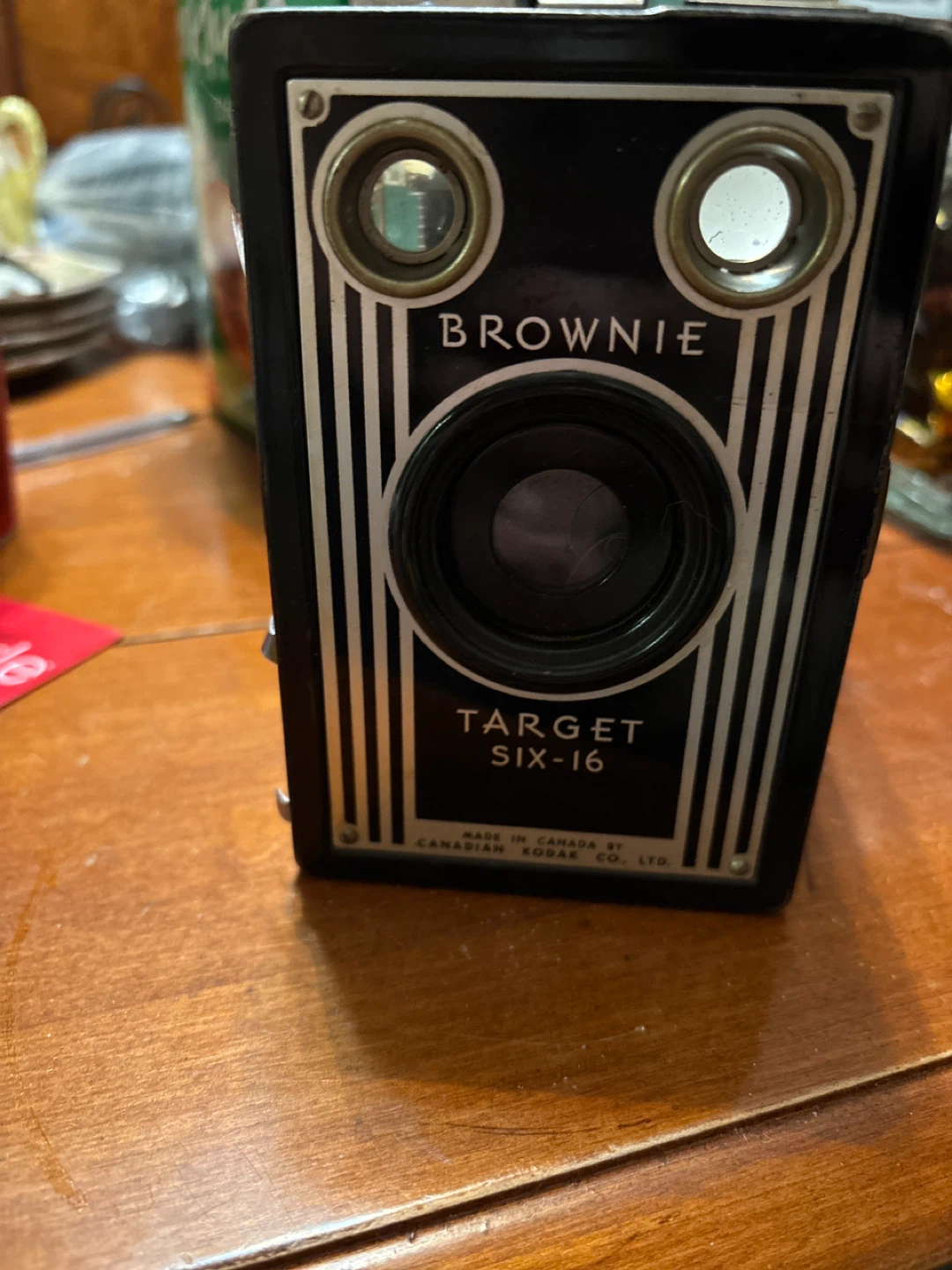Brownie target six-16 vintage camera
