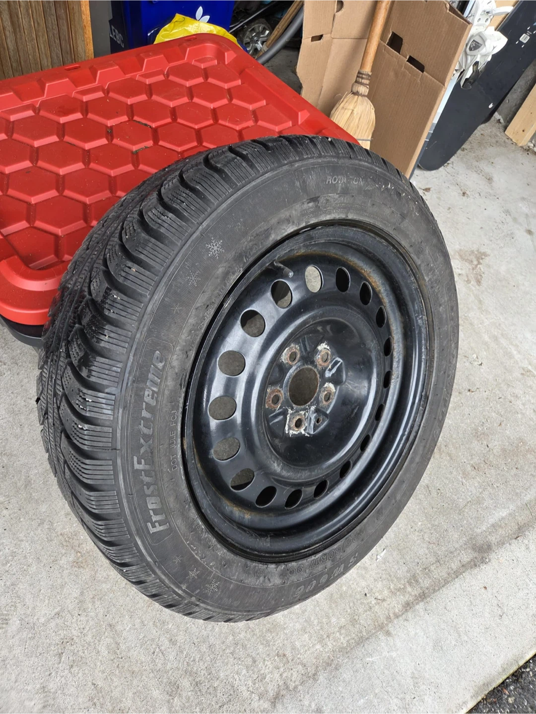 Winter Tires with Rims- Set of 4
