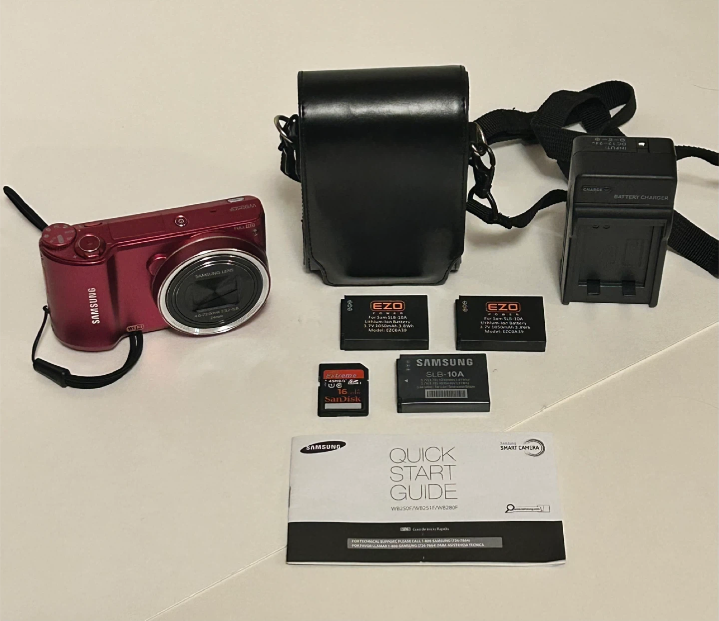 Samsung WB250F Smart Camera - Pink. Accessories Included! - photo 3