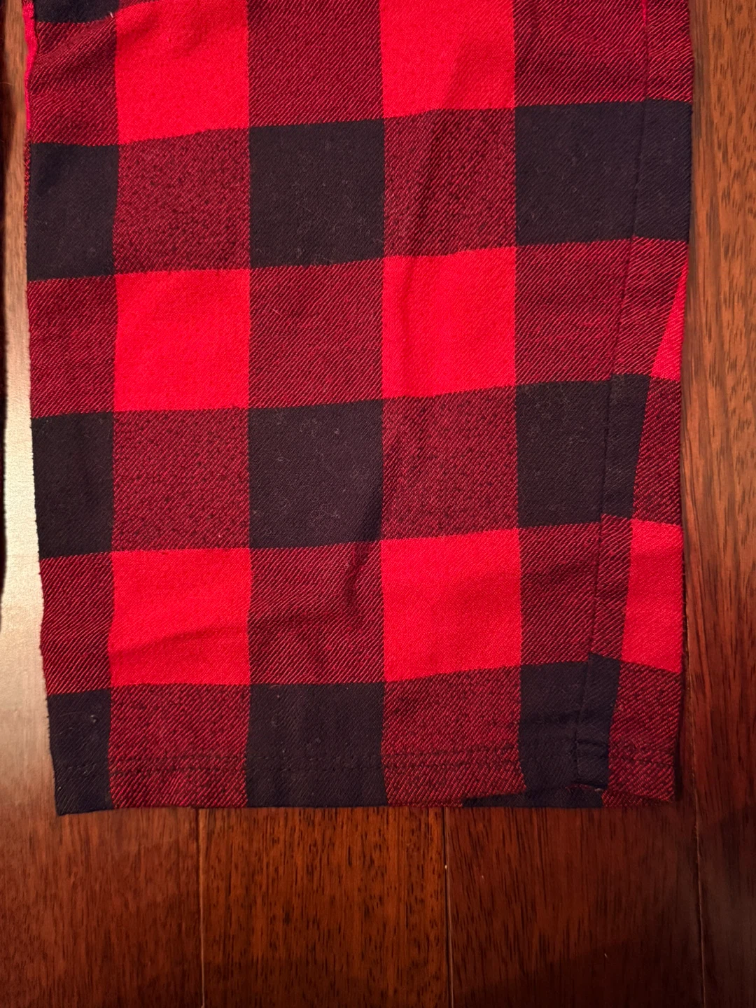 Hollister Red Plaid Sleep Pants XS - photo 4