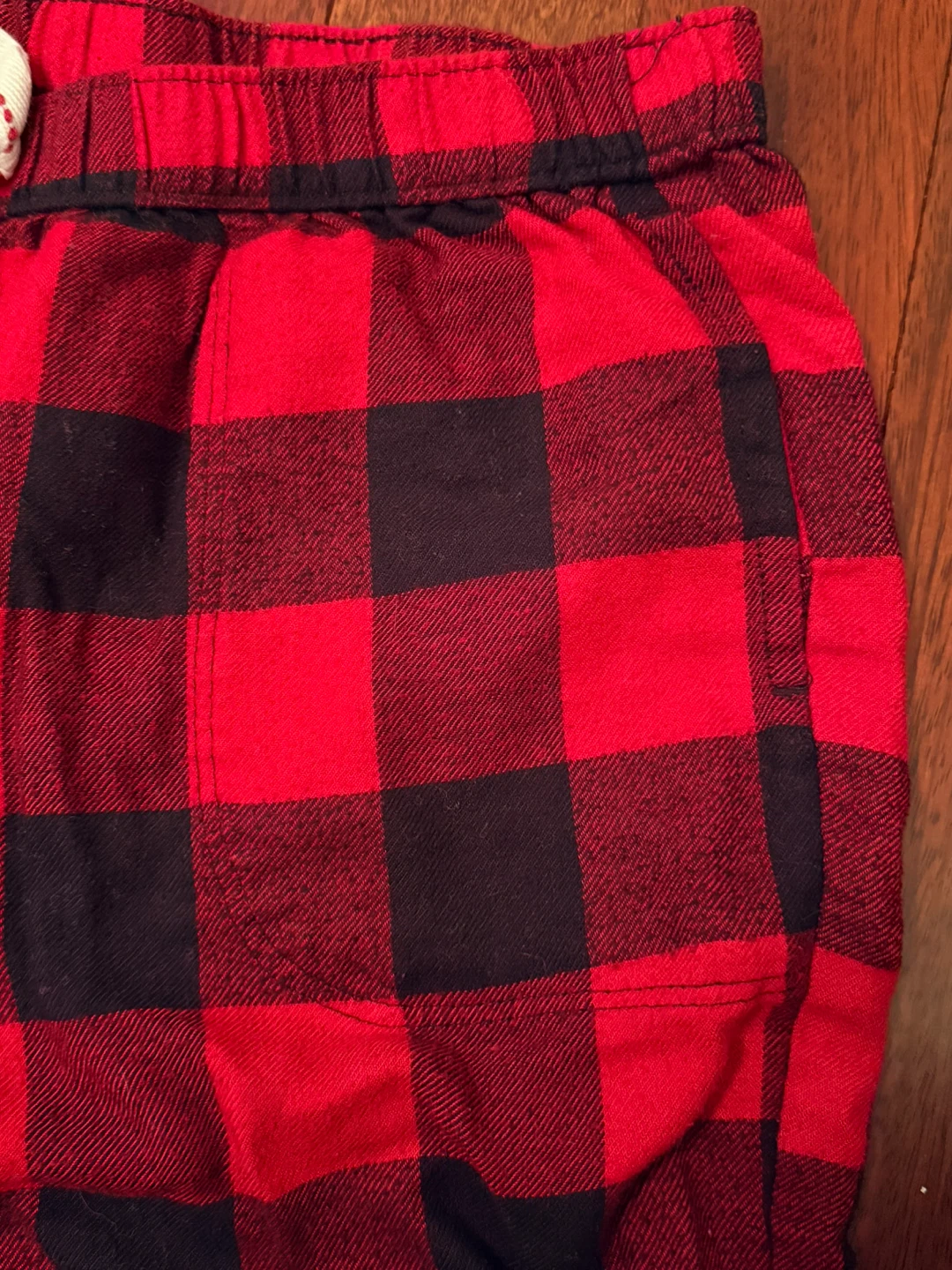 Hollister Red Plaid Sleep Pants XS - photo 3