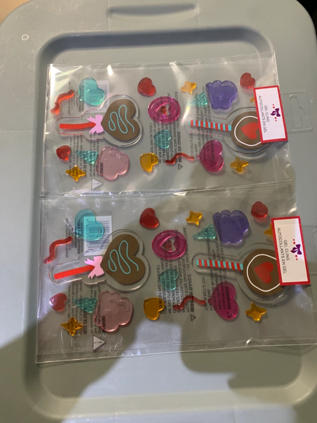 Gel Cling Stickers