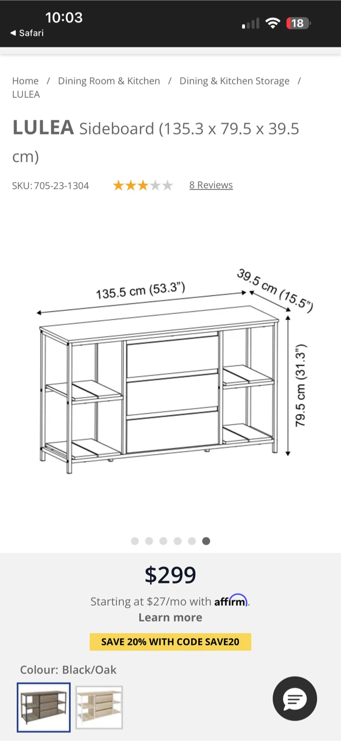 JYSK - TV stand/ Sideboard - brand new condition - free delivery - photo 5