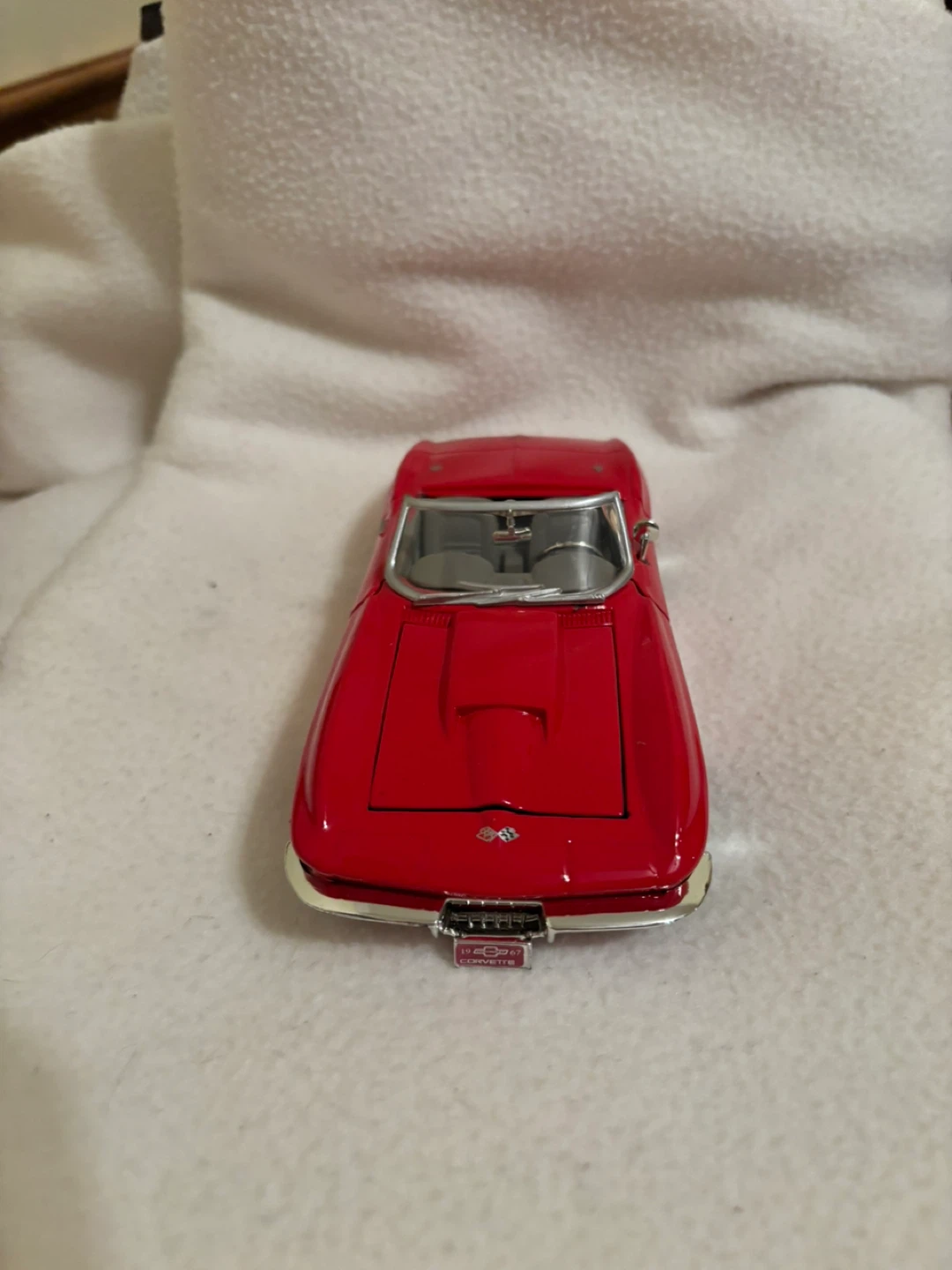 1967 Corvette Diecast Toy Car - Red
