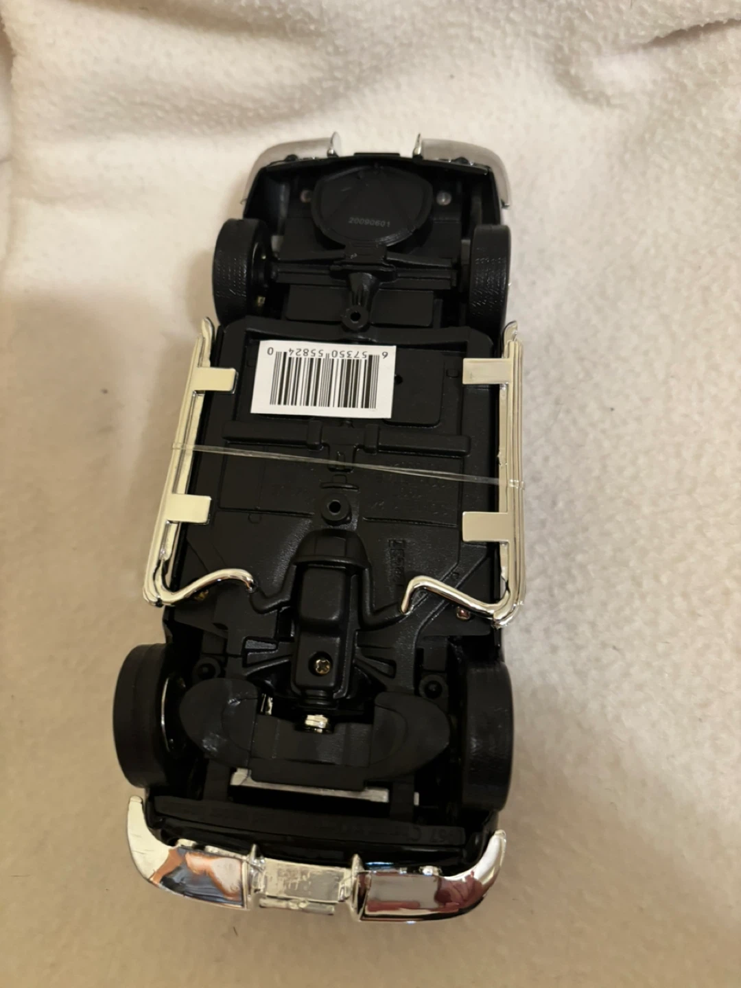 Black Convertible  corvette 1967  die cast Toy Car - photo 3