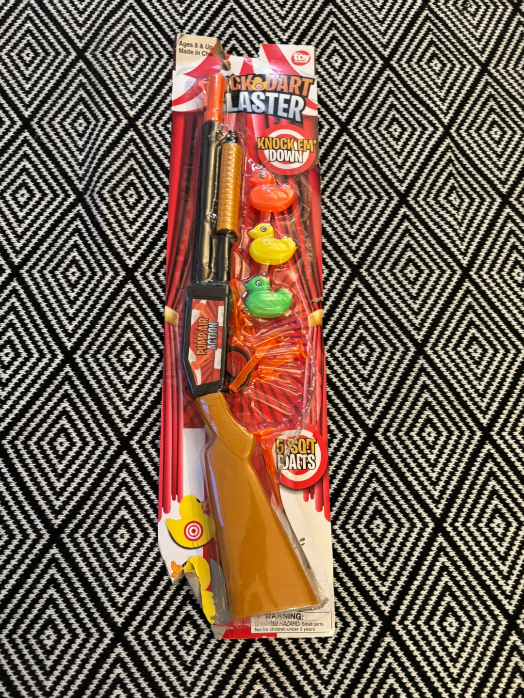 Toy Dart Blaster with Duck Targets