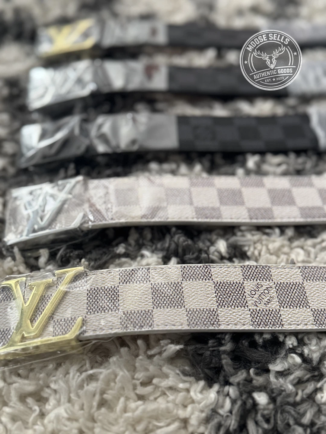 LV Belts — Multiple Styles
