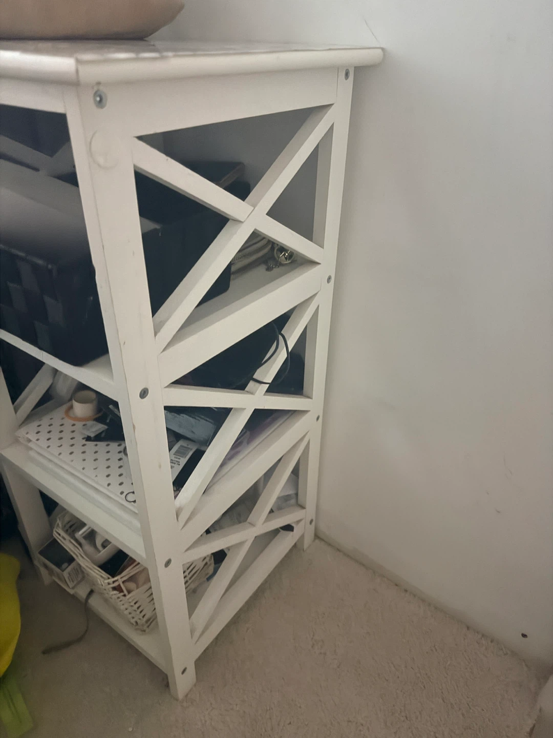 DINA Cubed Shelf Unit - White (36 x 76 x 36 cm)