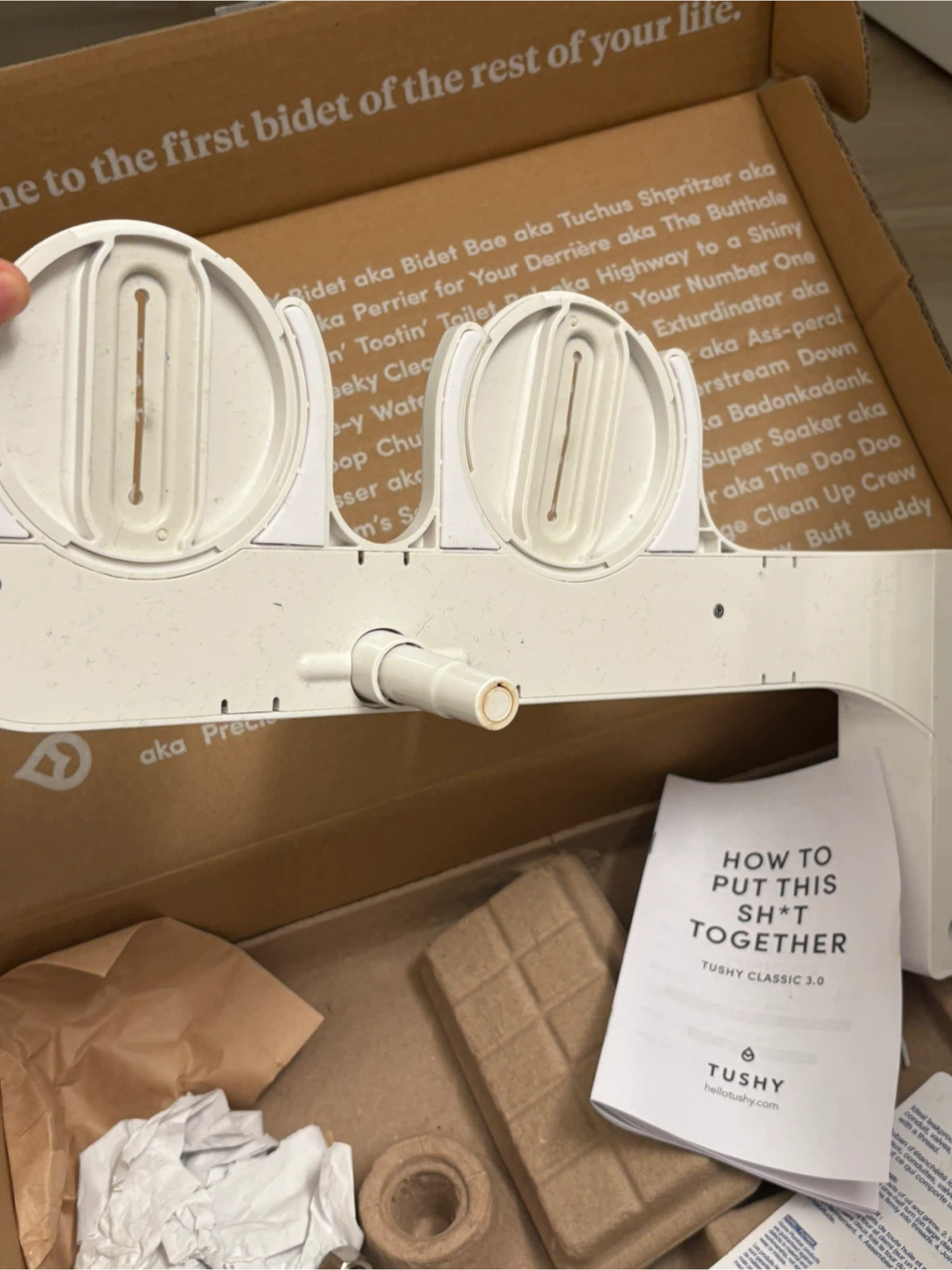 TUSHY Classic 3.0 Bamboo Bidet Attachment - photo 5