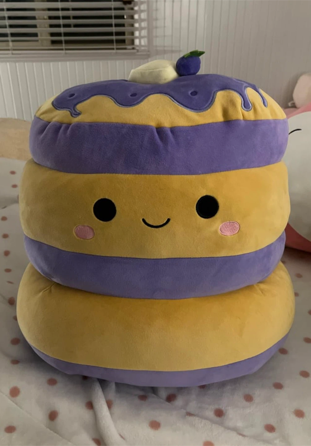 Squishmallow Stackable Blueberry Muffin Plush Toy