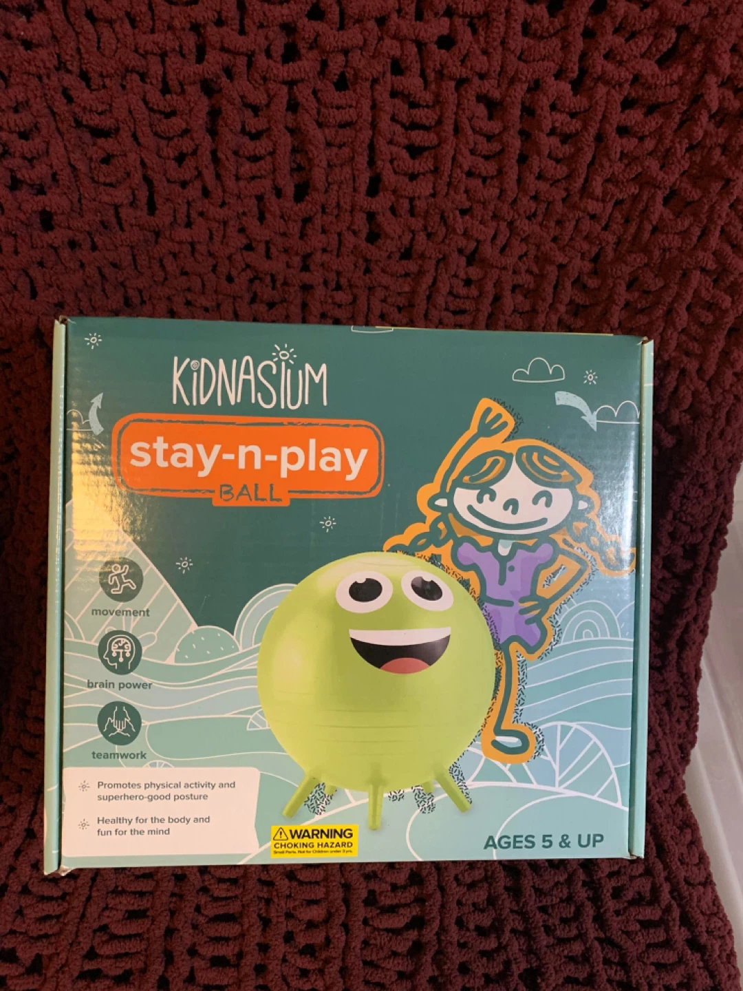 Kidnasium Stay-n-Play Ball