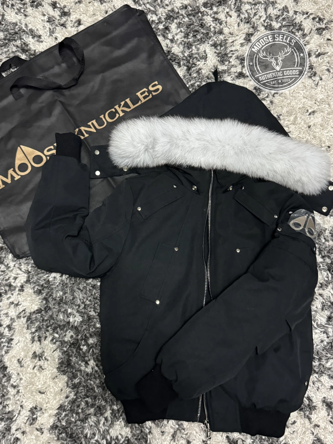 Moose Knuckles Bomber Jacket