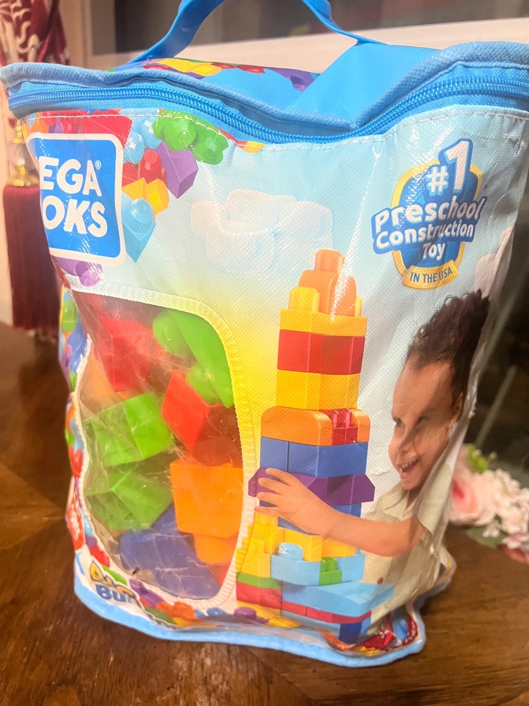 Mega Bloks Preschool Construction Toy Bag