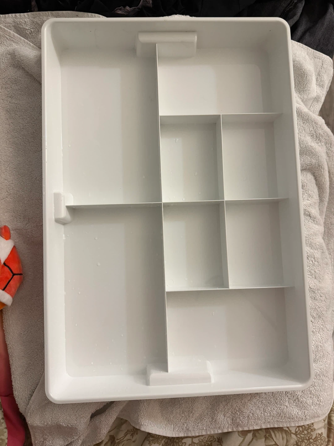 Ikea - 3 x Kuggis White Organizer Tray (barely used)
