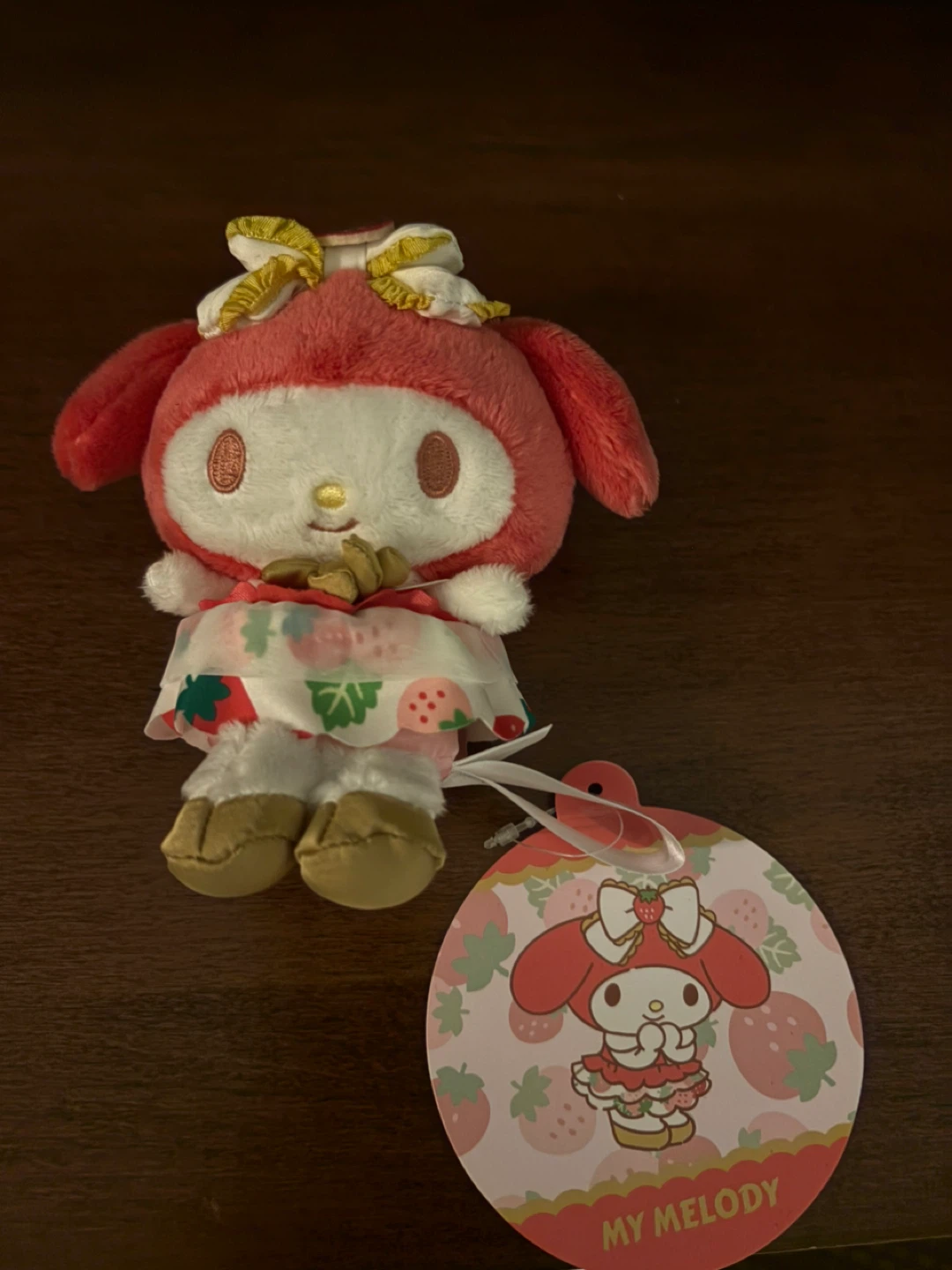 Hello Kitty Sanrio My Melody Plush Keychain - photo 2