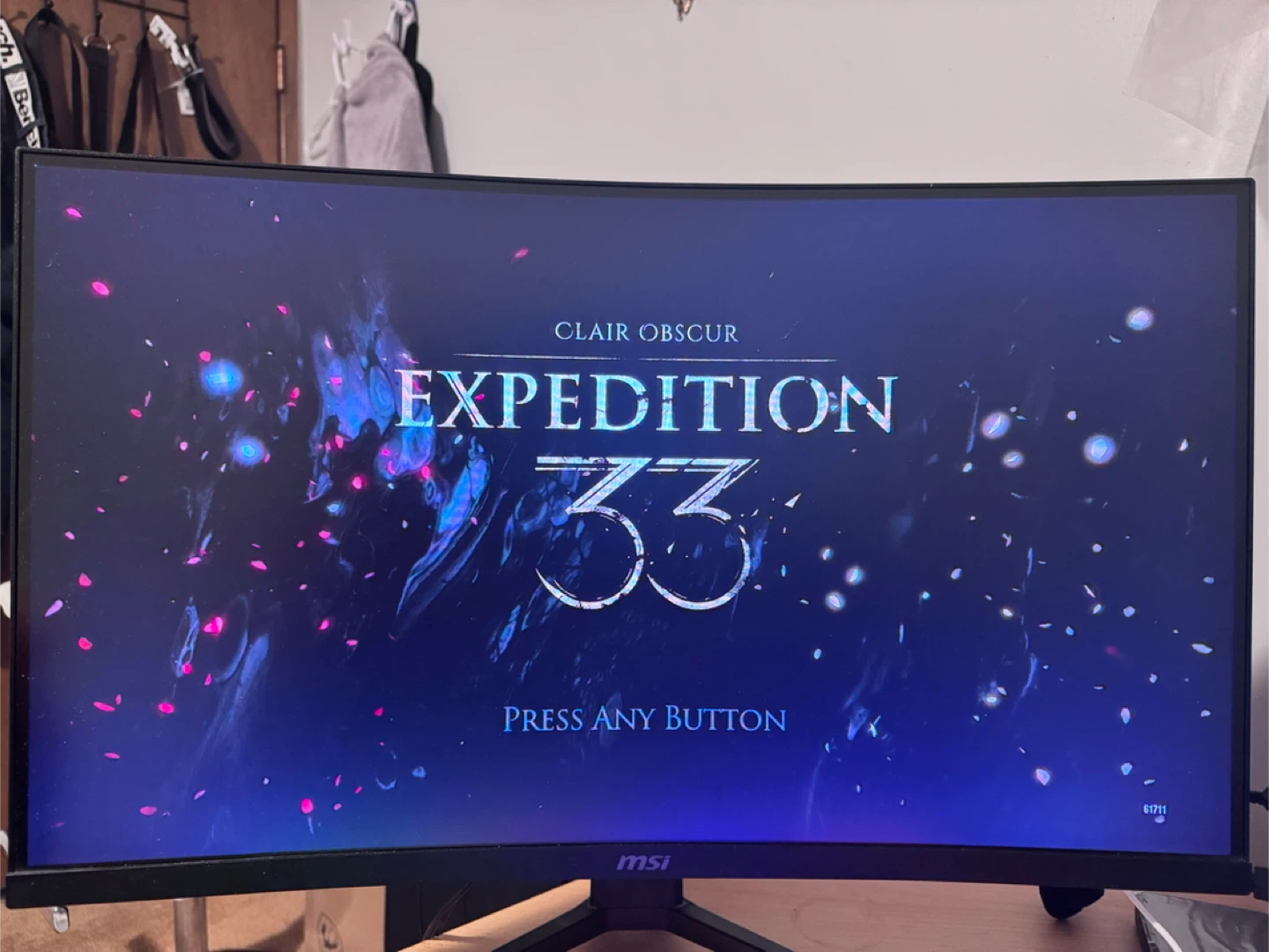 MSI 27” Curved 180Hz Gaming Monitor – Excellent Condition