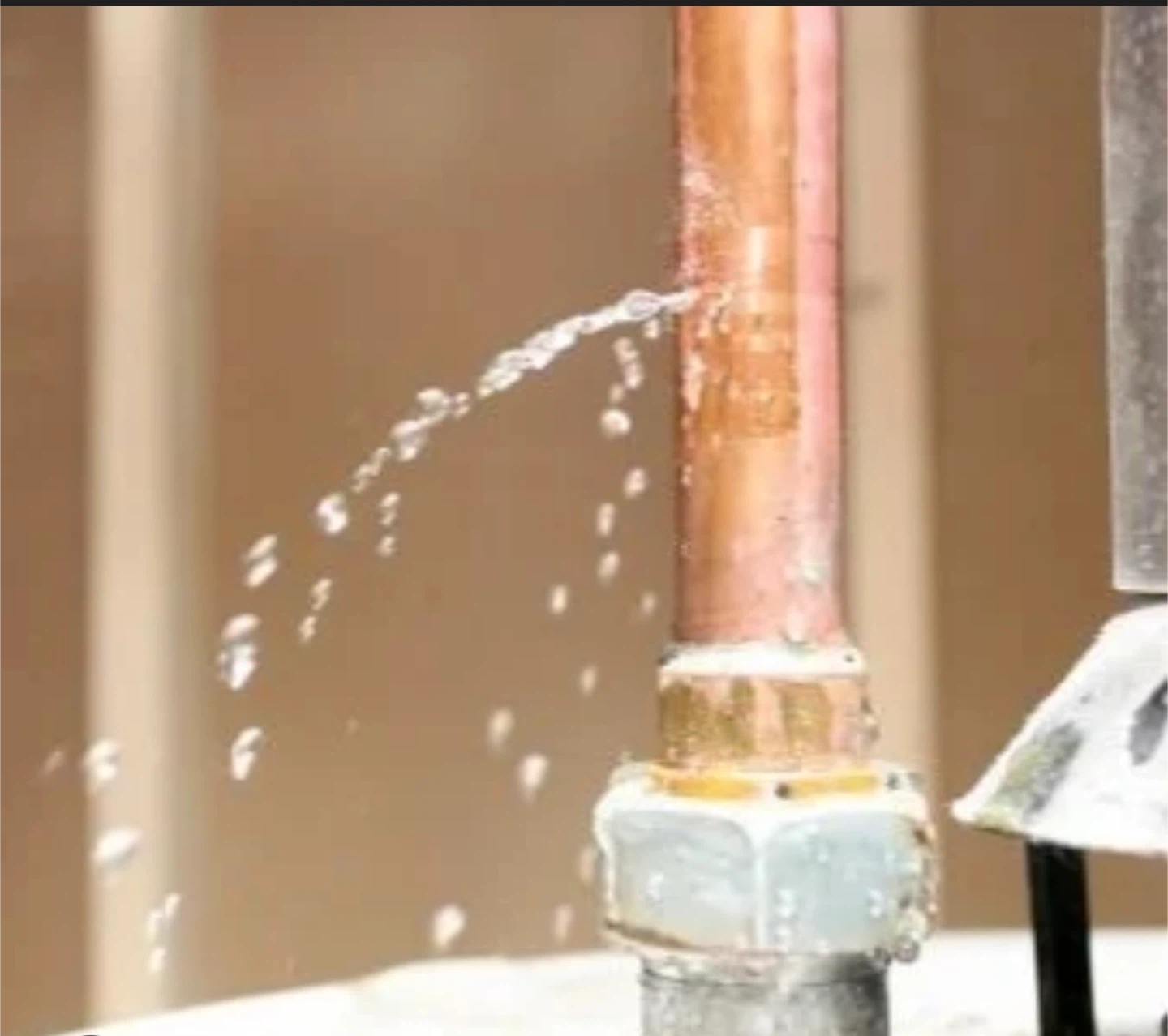Plumbing fix red seal