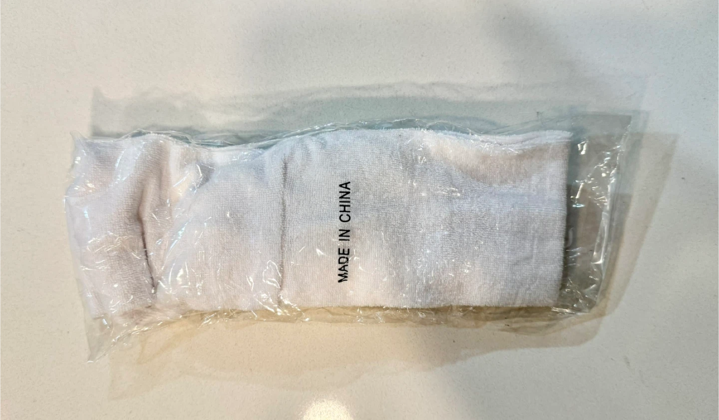 Origins Soft White Hair Towel Wrap/Headband_NWT - photo 2