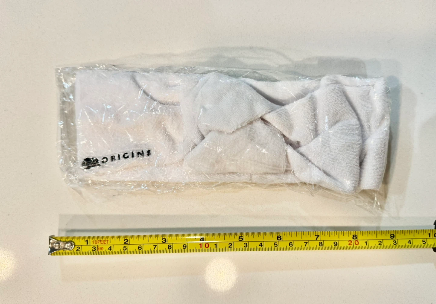 Origins Soft White Hair Towel Wrap/Headband_NWT - photo 3