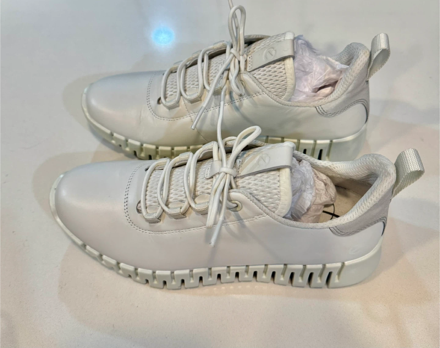 Ecco Ladies Sneakers_White_Size US 7.5/UK 5.5_NWT - photo 4