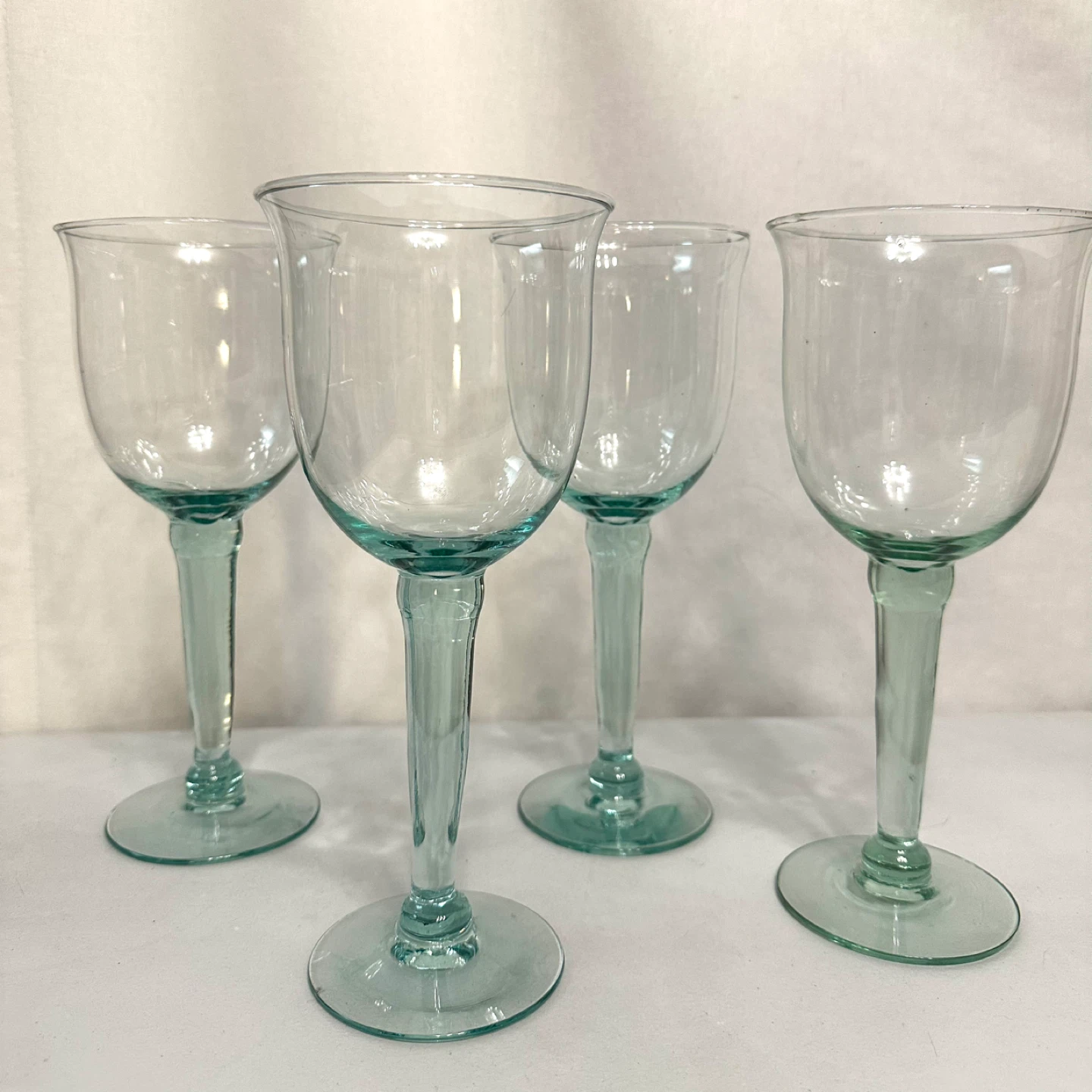 Set of 4 Large Mexican Wine Glasses