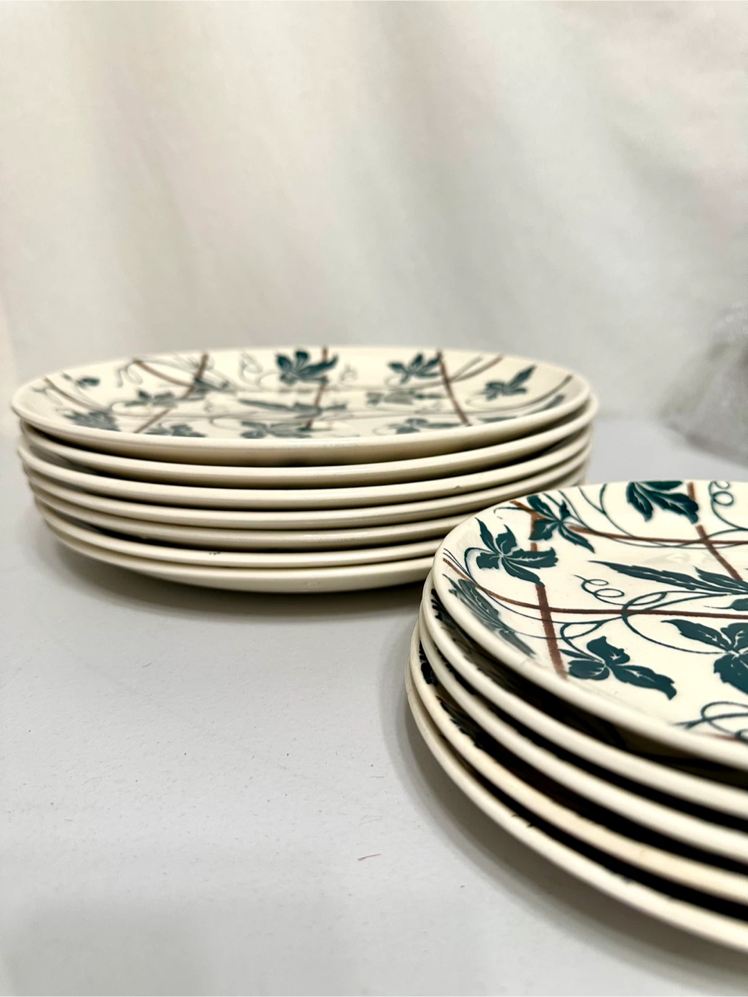 🇨🇦Canadian Vintage Rideau “Climbing Vine” Plates - photo 2