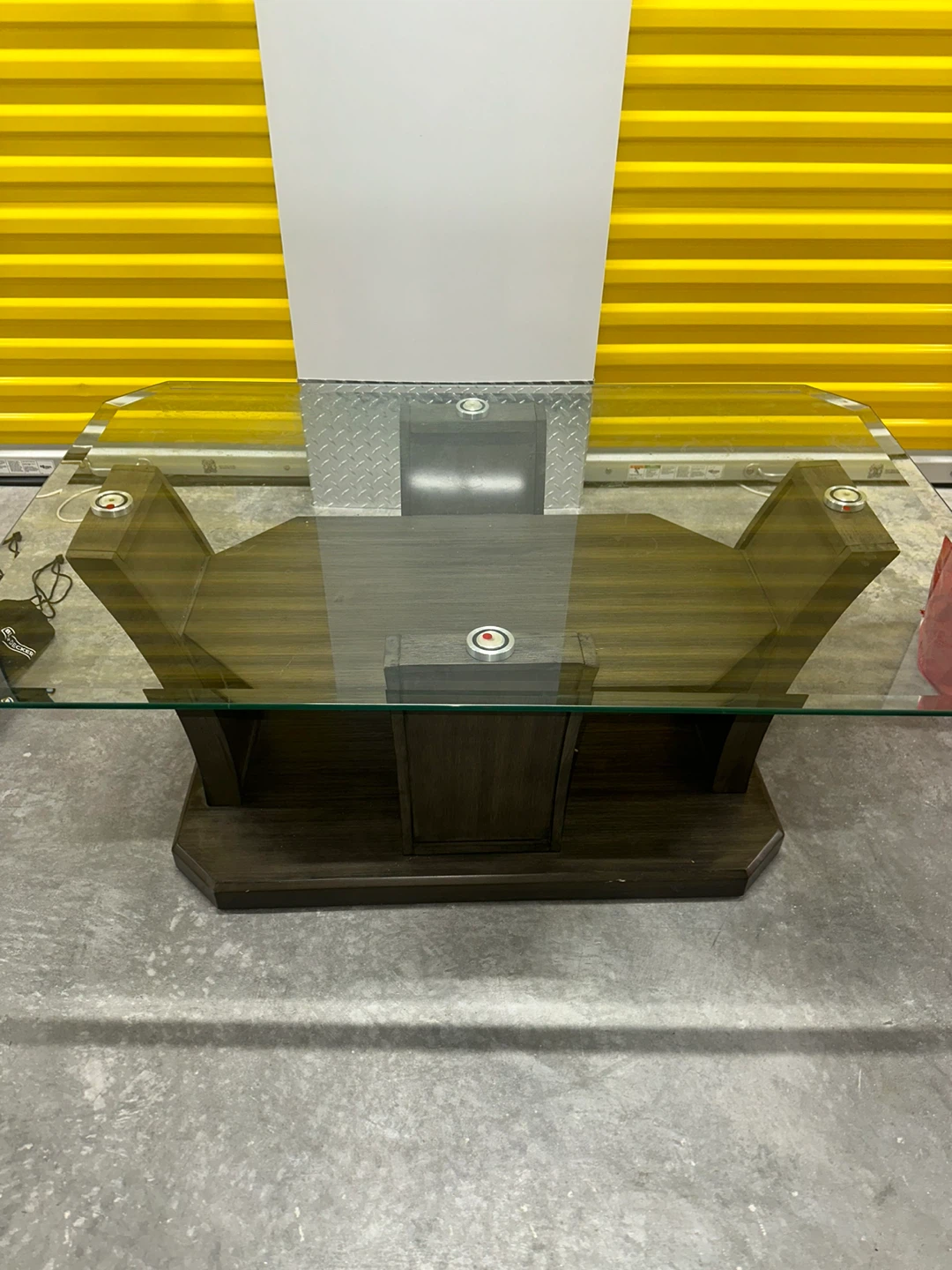 Glass Coffee Table - 44" x 28"