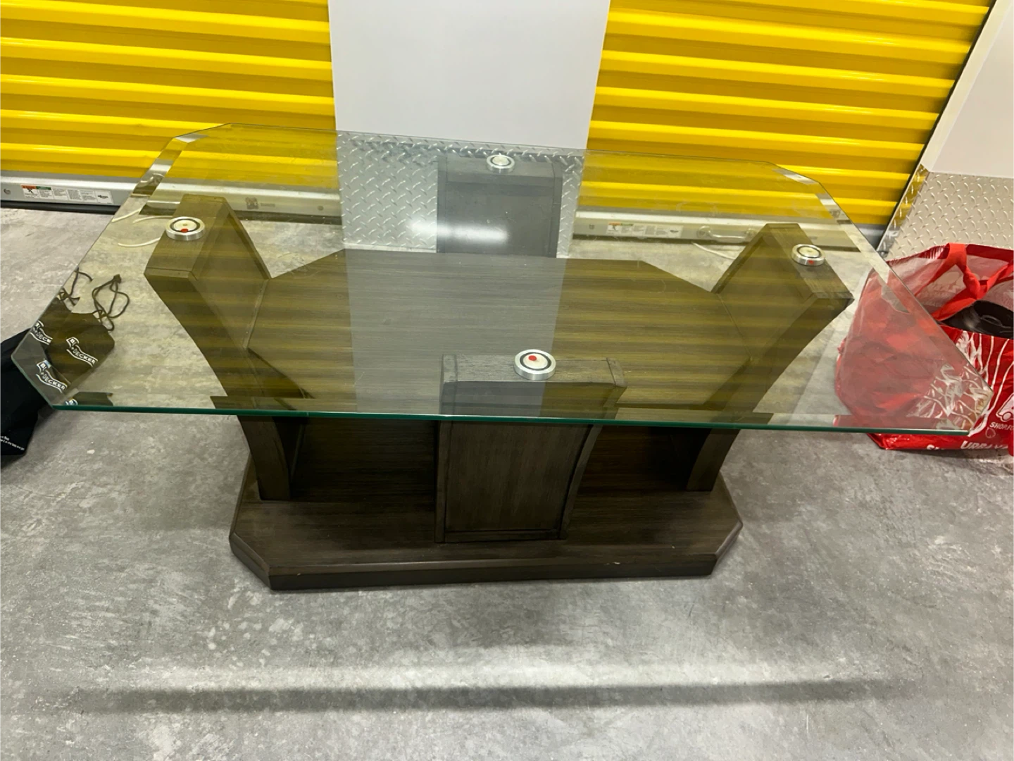 Glass Coffee Table - 44" x 28" - photo 2
