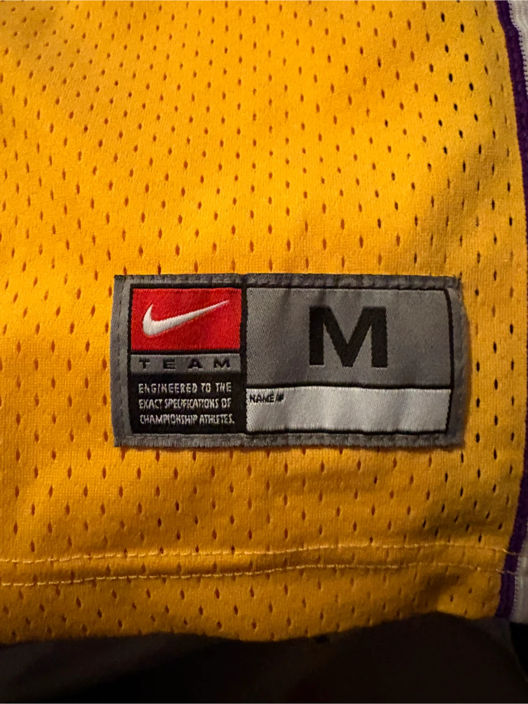 Los Angeles Lakers Kobe Bryant #8 Basketball Jersey - Size M - photo 2