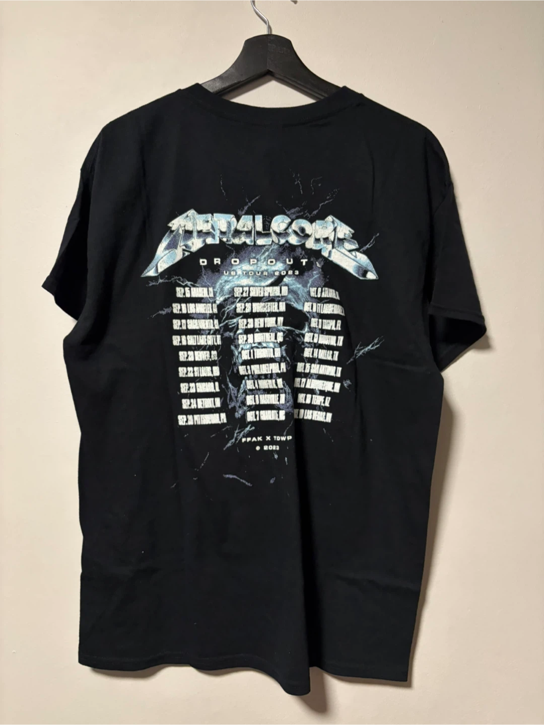 Fit For A King Metalcore Dropout Tour T-Shirt - photo 3
