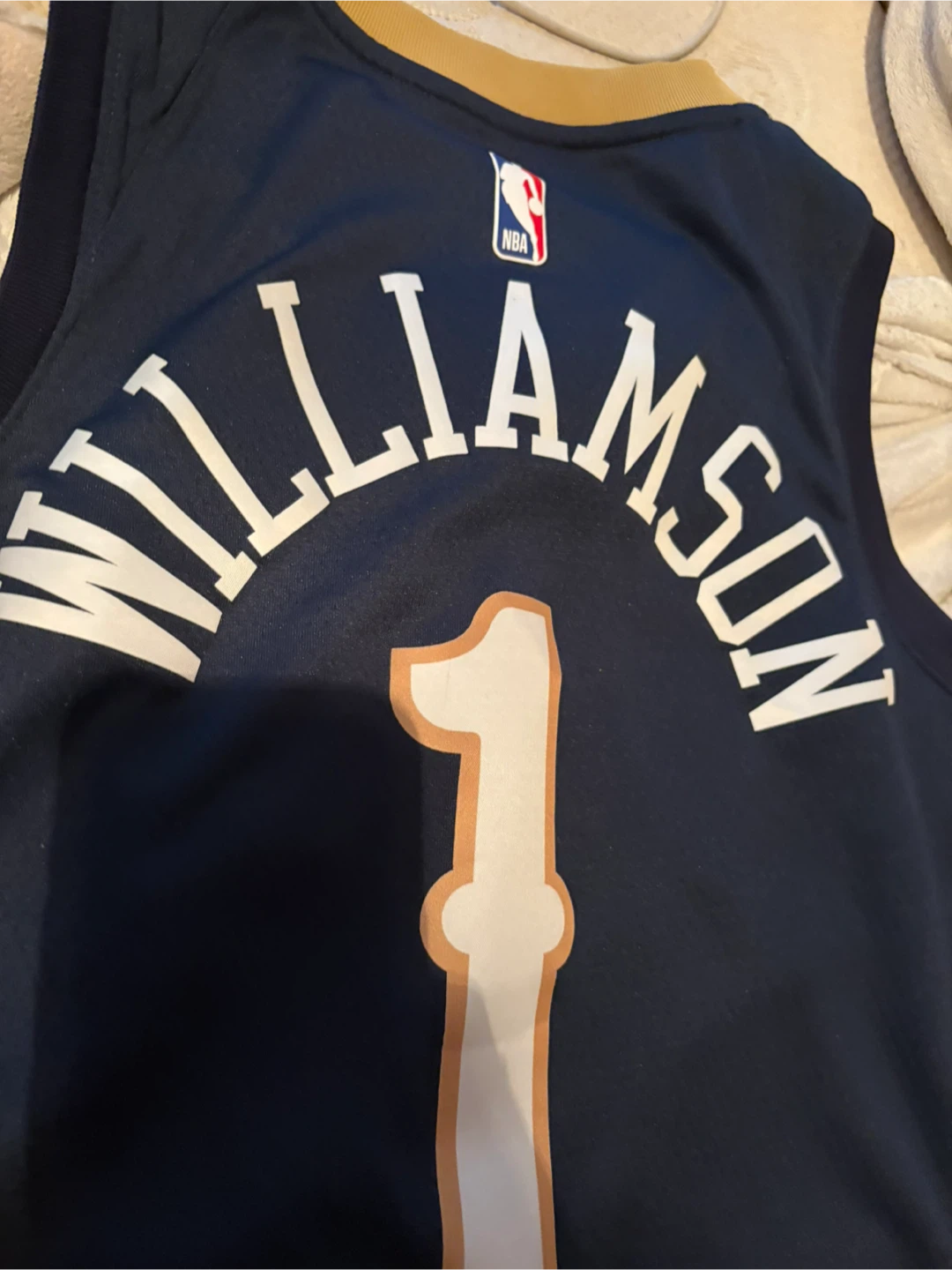 New Orleans Pelicans Zion Williamson #1 Jersey - photo 4