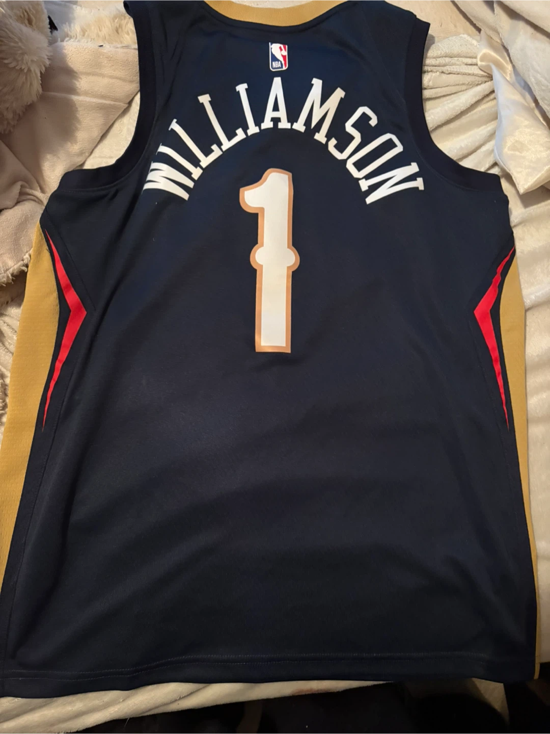 New Orleans Pelicans Zion Williamson #1 Jersey - photo 3