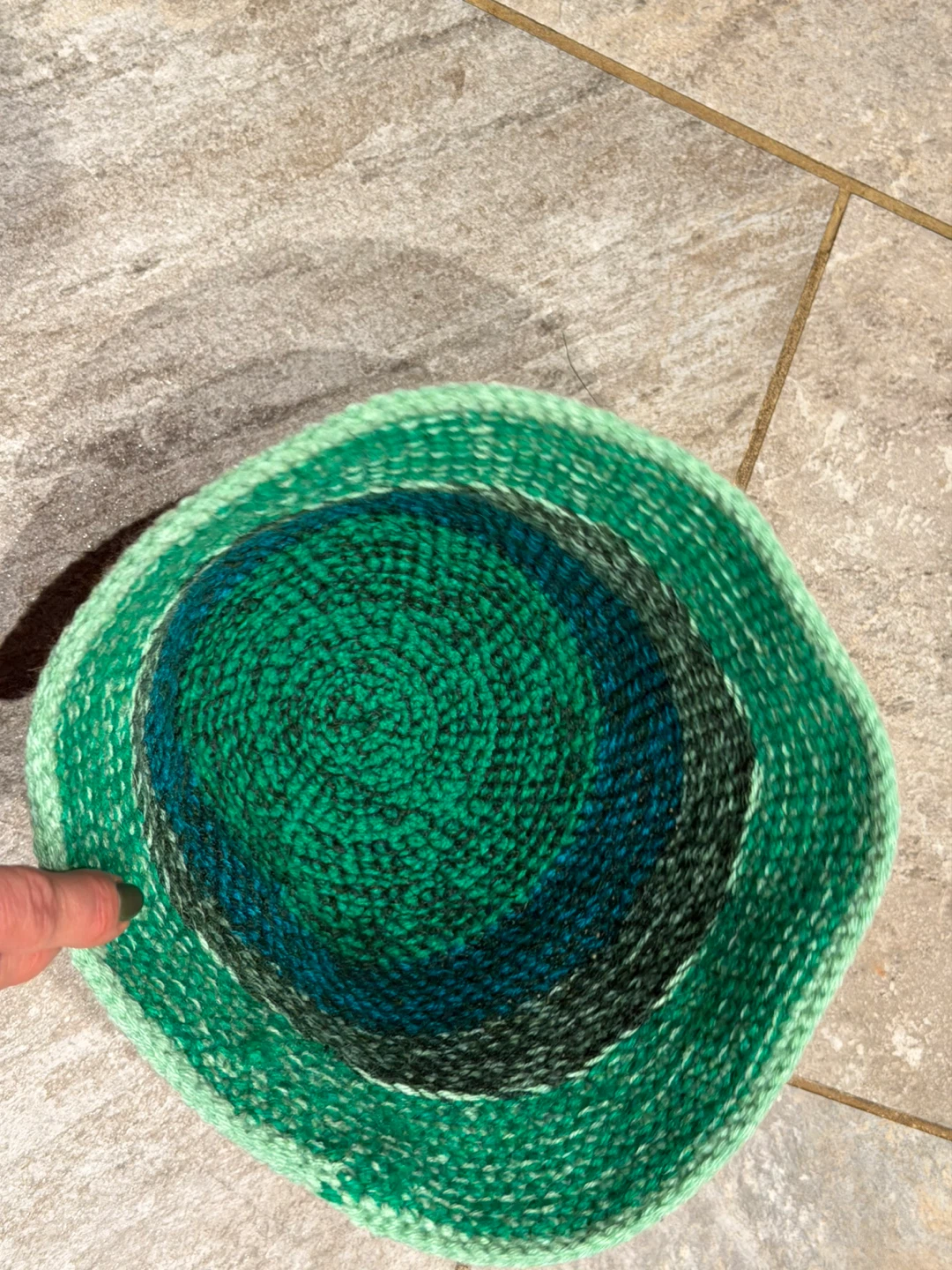 Handmade Crochet Bucket Hat - photo 3