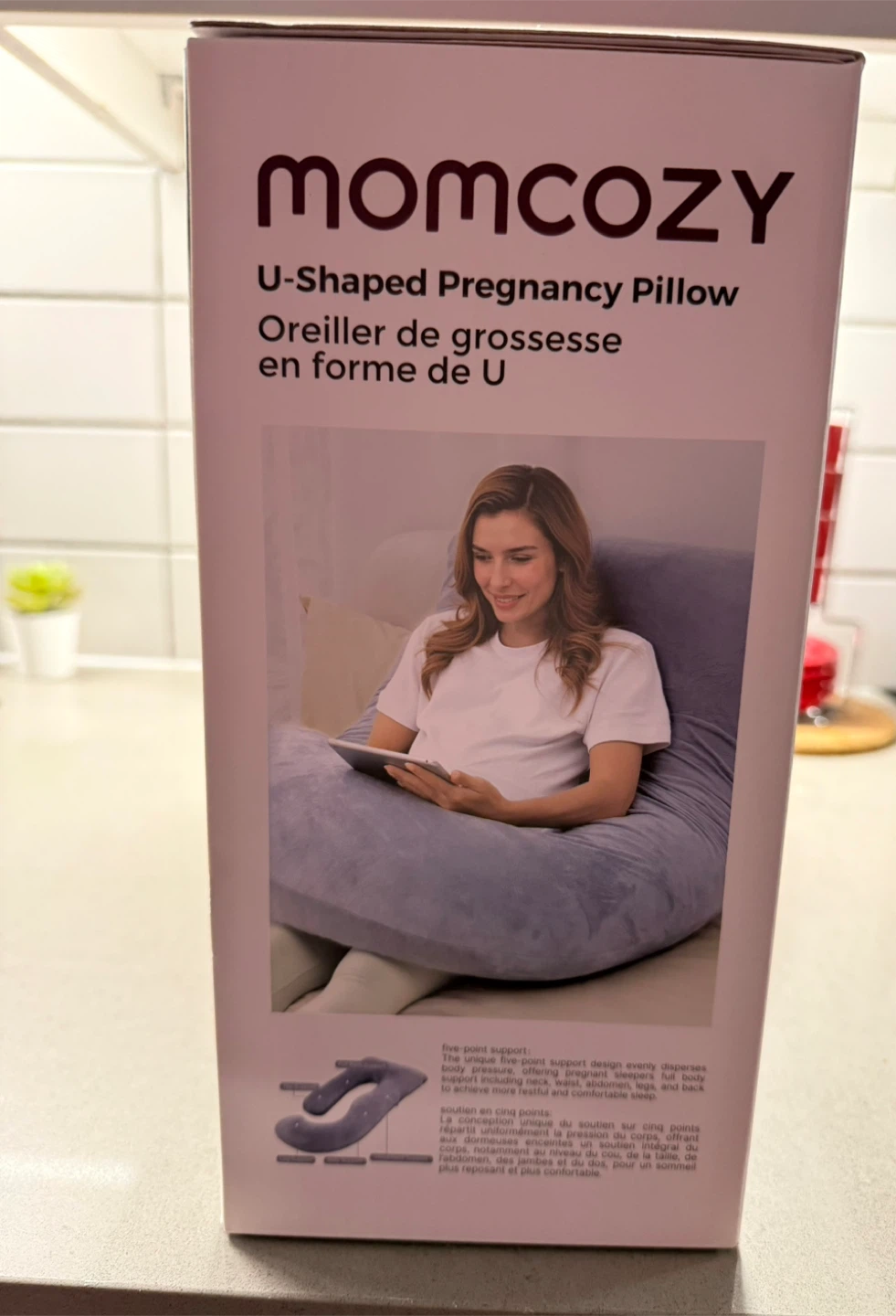 Momcozy U-Shaped Pregnancy Pillow - photo 4