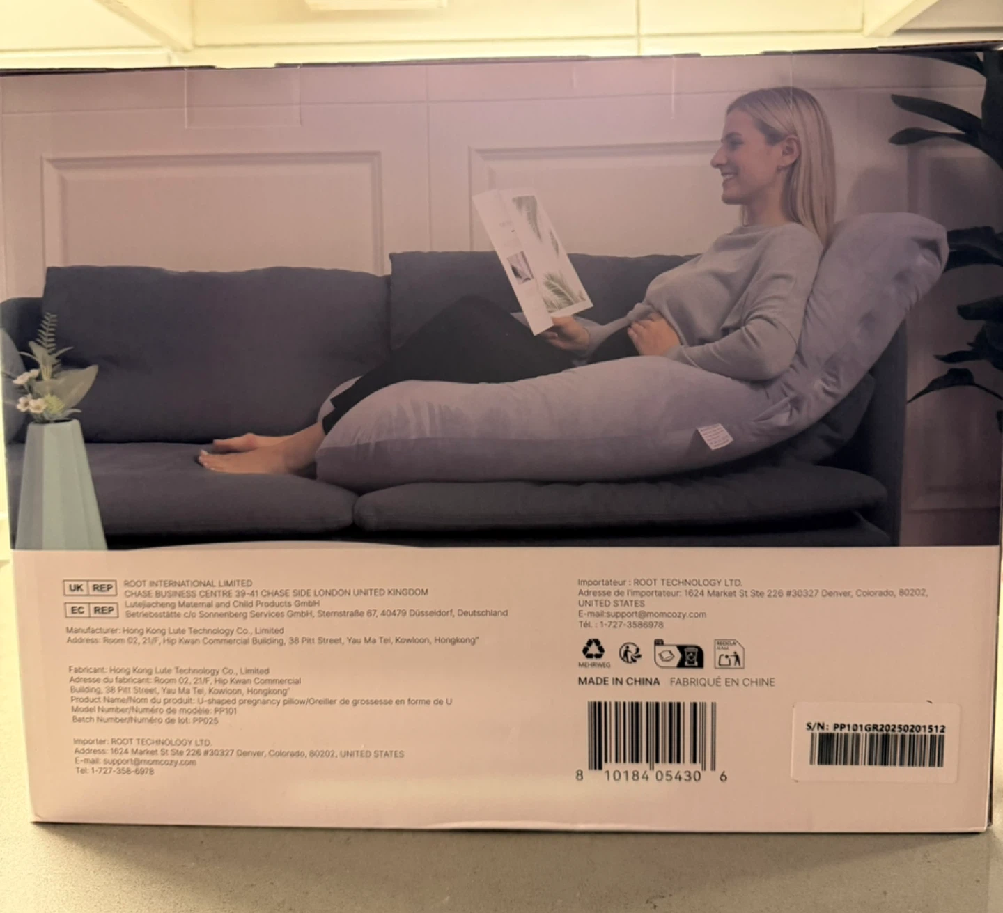 Momcozy U-Shaped Pregnancy Pillow - photo 2